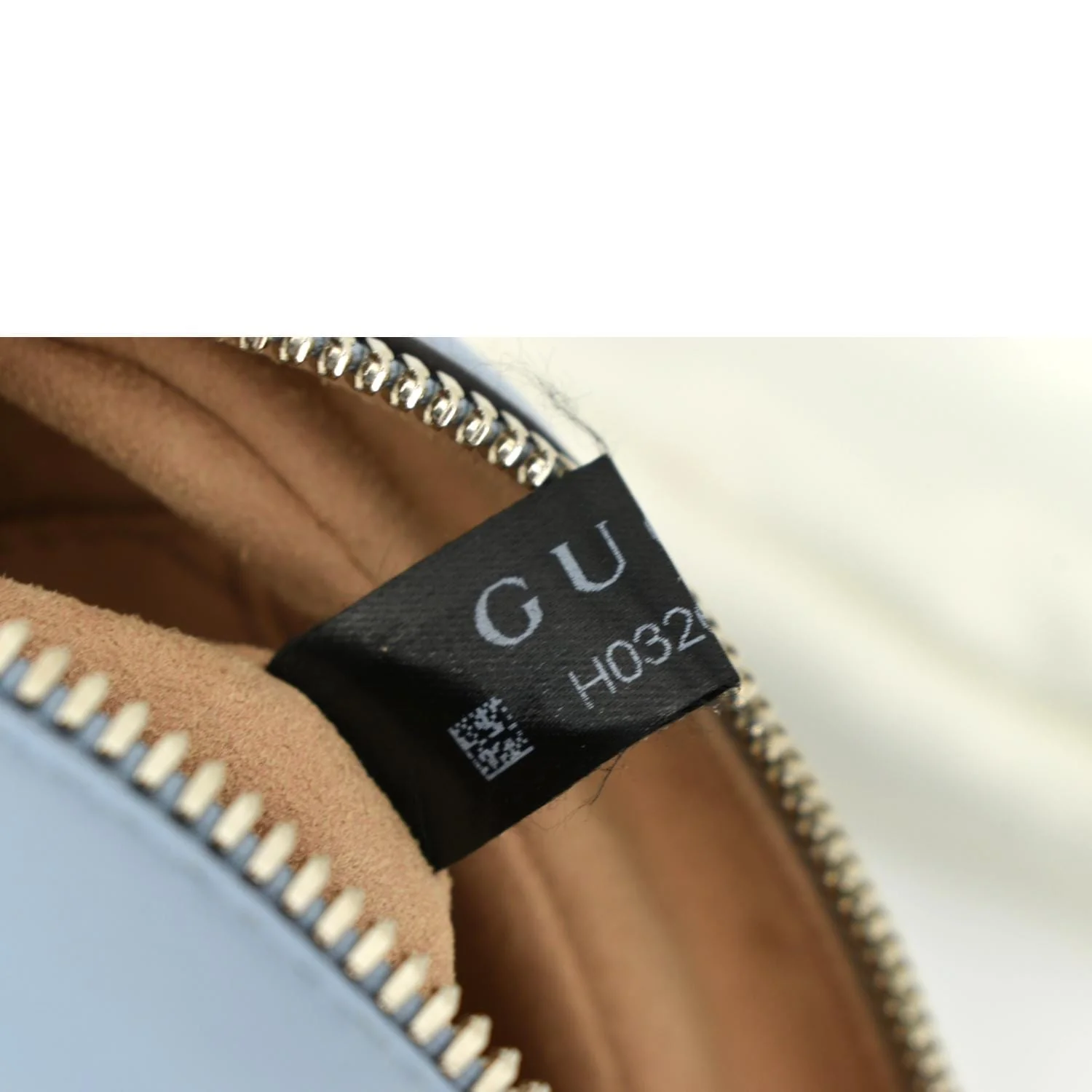 GUCCI GG Marmont Matelasse Leather Crossbody Bag Blue 447632 - Image 11