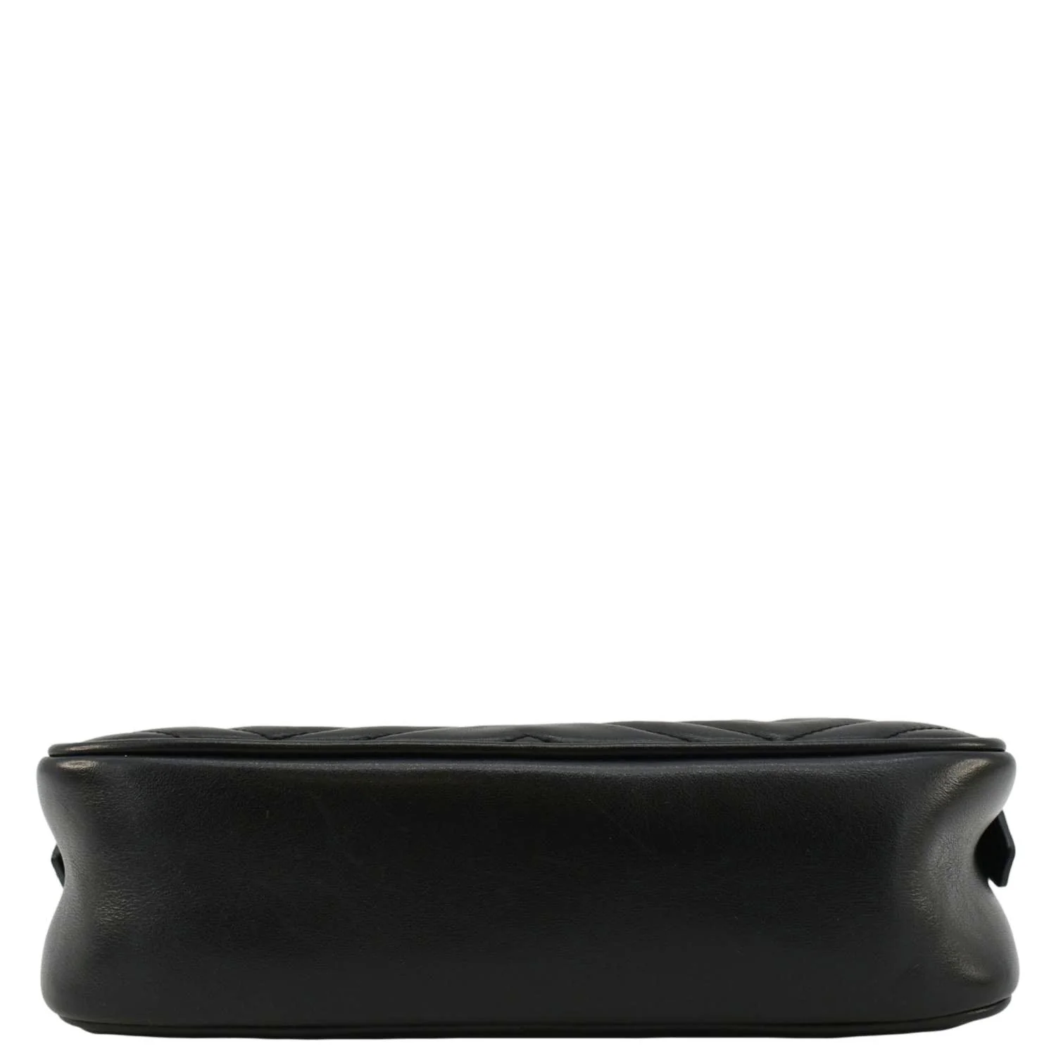 GUCCI GG Marmont Small Matelasse Chevron Leather Camera Bag Black 447632 - Image 10