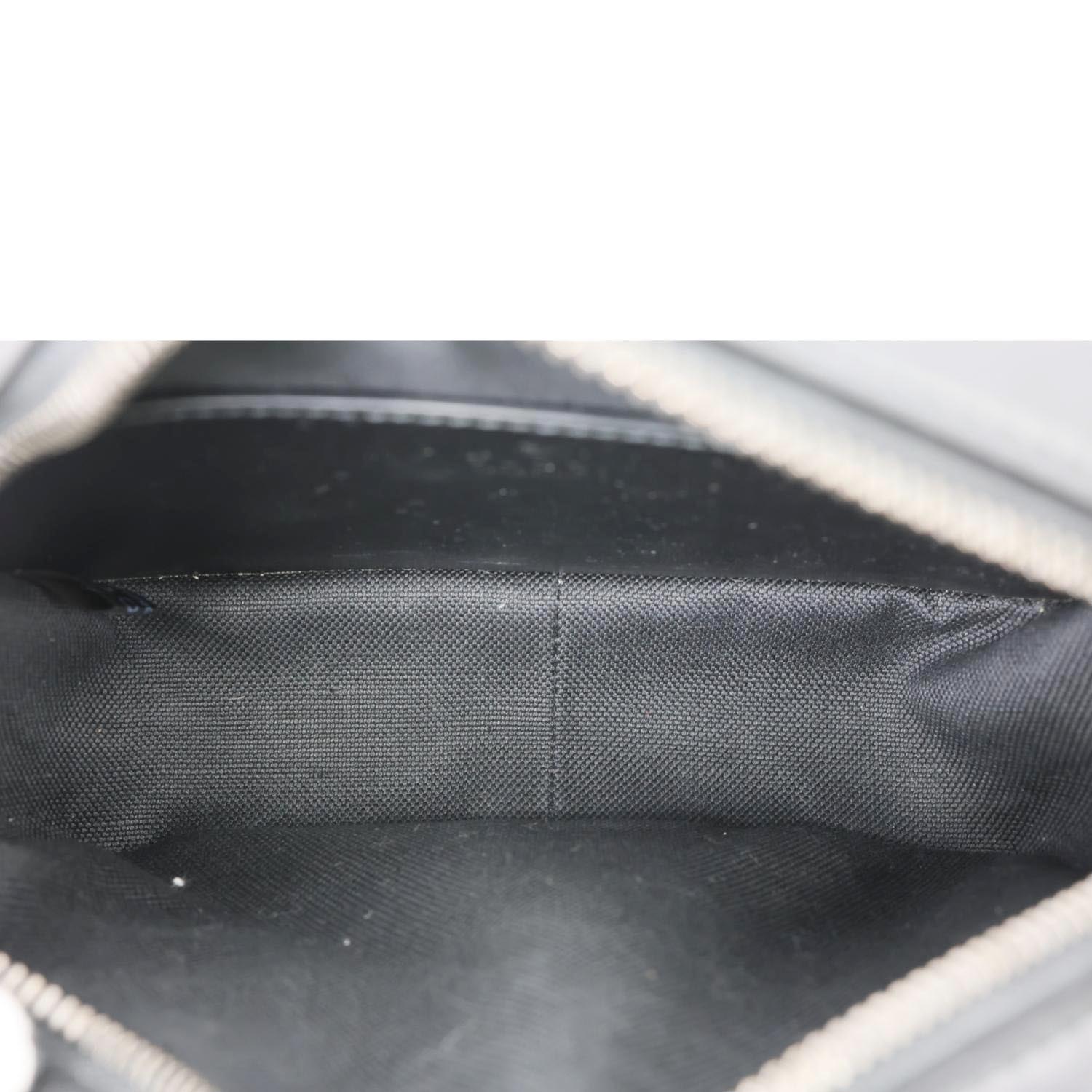 GUCCI GG Marmont Mini Matelasse Chevron Leather Camera Bag Black 634936 - Image 12