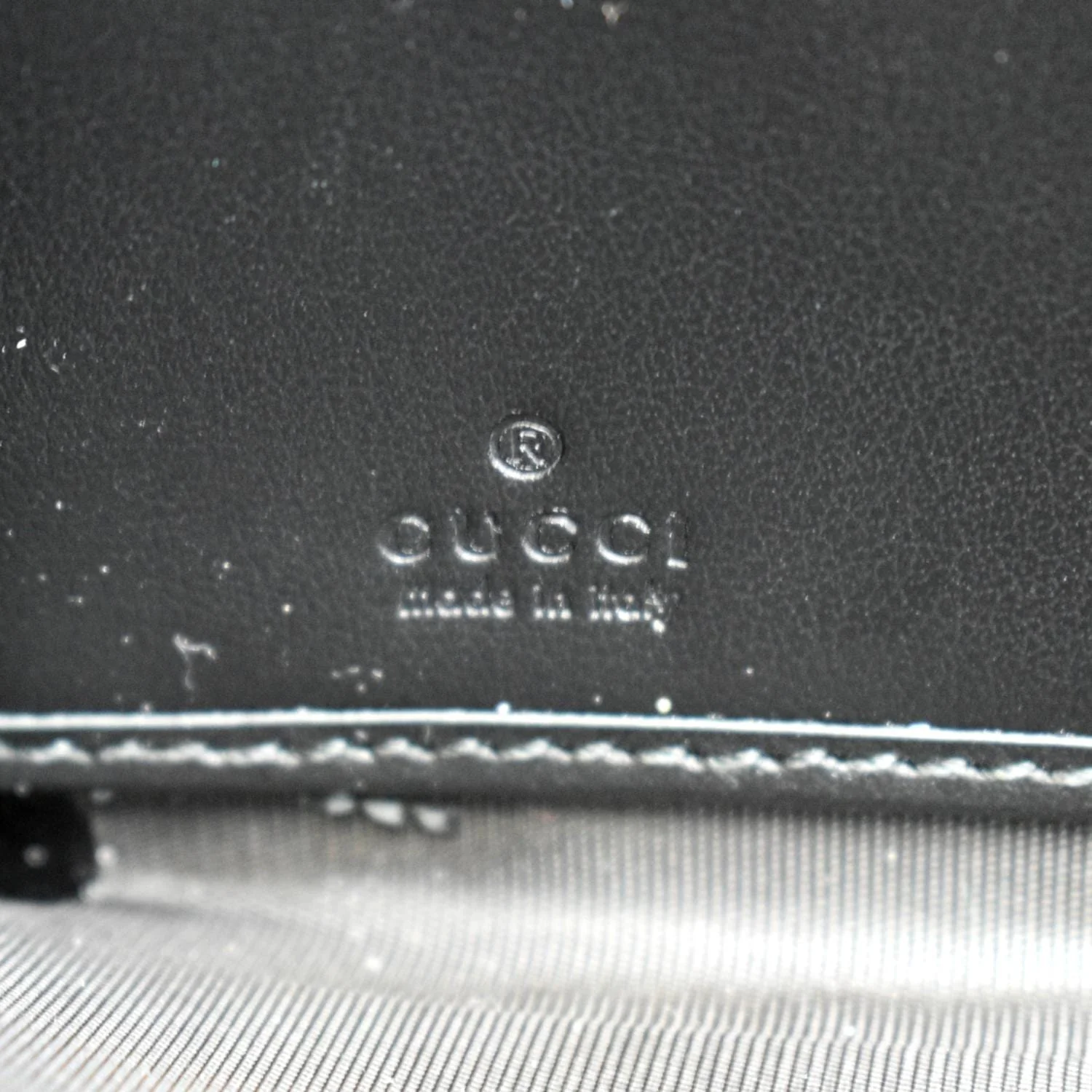GUCCI GG Marmont Matelasse Chevron Leather Zip Around Wallet Black 443123 - Image 12