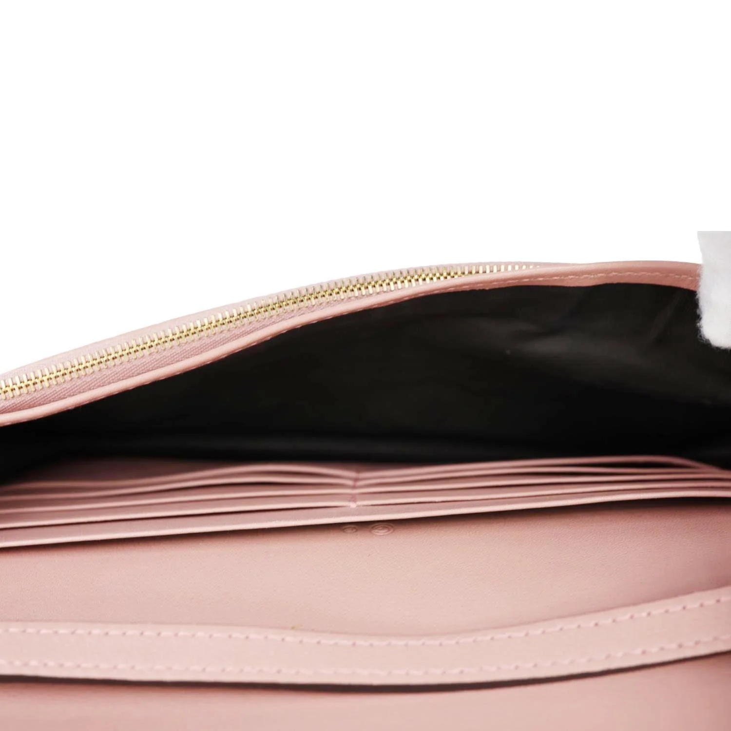 GUCCI GG Micro Leather Crossbody Wallet Pink 466507 - Image 11