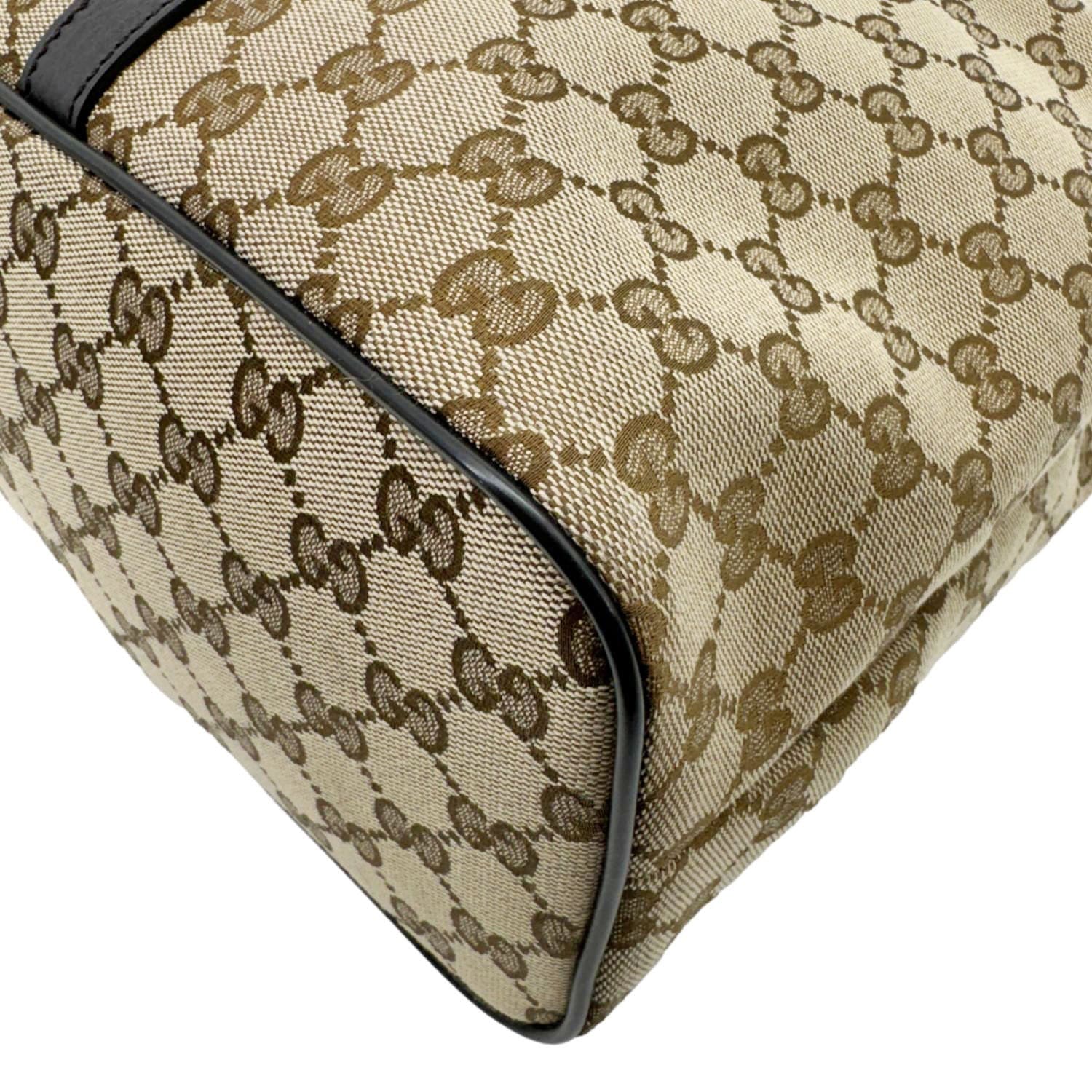 GUCCI Joy Large GG Supreme Canvas Shopping Tote Bag Beige 449169 - Image 10