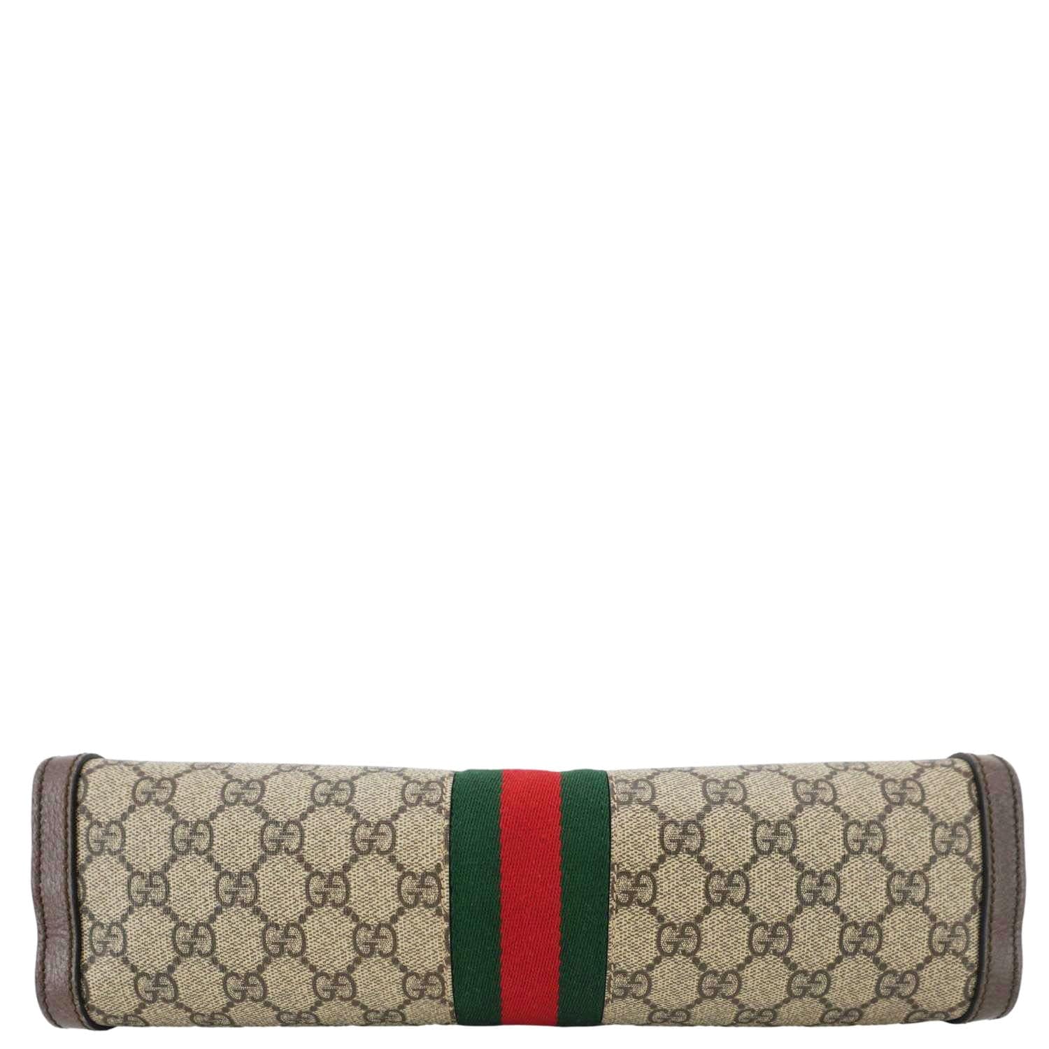 GUCCI Ophidia Medium GG Supreme Canvas Shoulder Bag Beige 503876 - Image 12