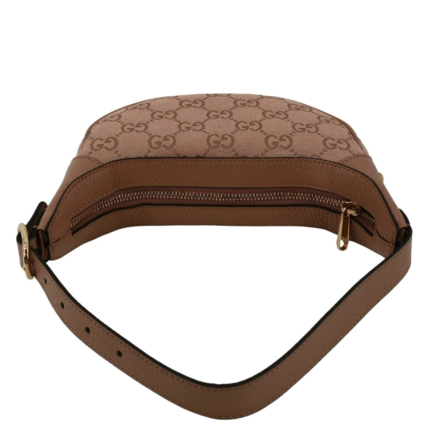 GUCCI Mini Ophidia Jumbo GG Supreme Canvas Hobo Bag Pink 658551 - Image 4