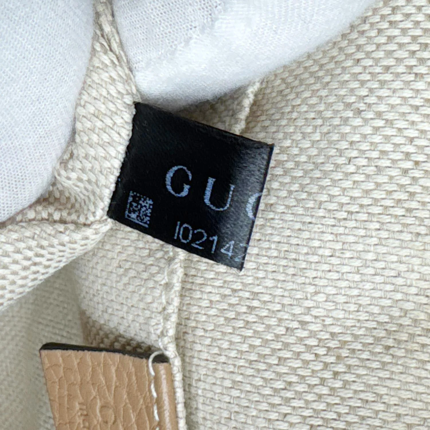 GUCCI Soho Disco Leather Camera Crossbody Bag Beige 308864 - Image 11