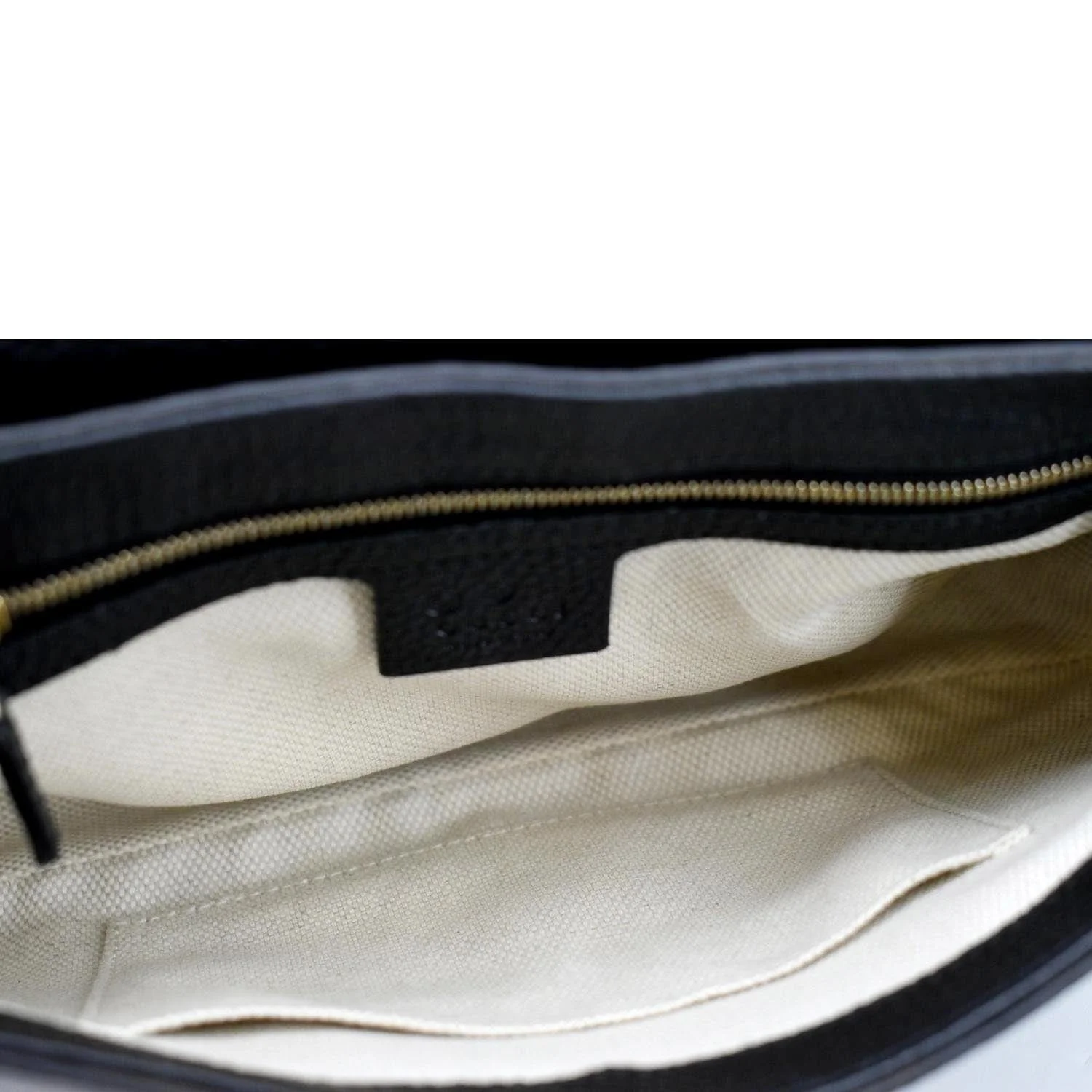 GUCCI Soho GG Flap Leather Chain Shoulder Bag Black 536224 - Image 12