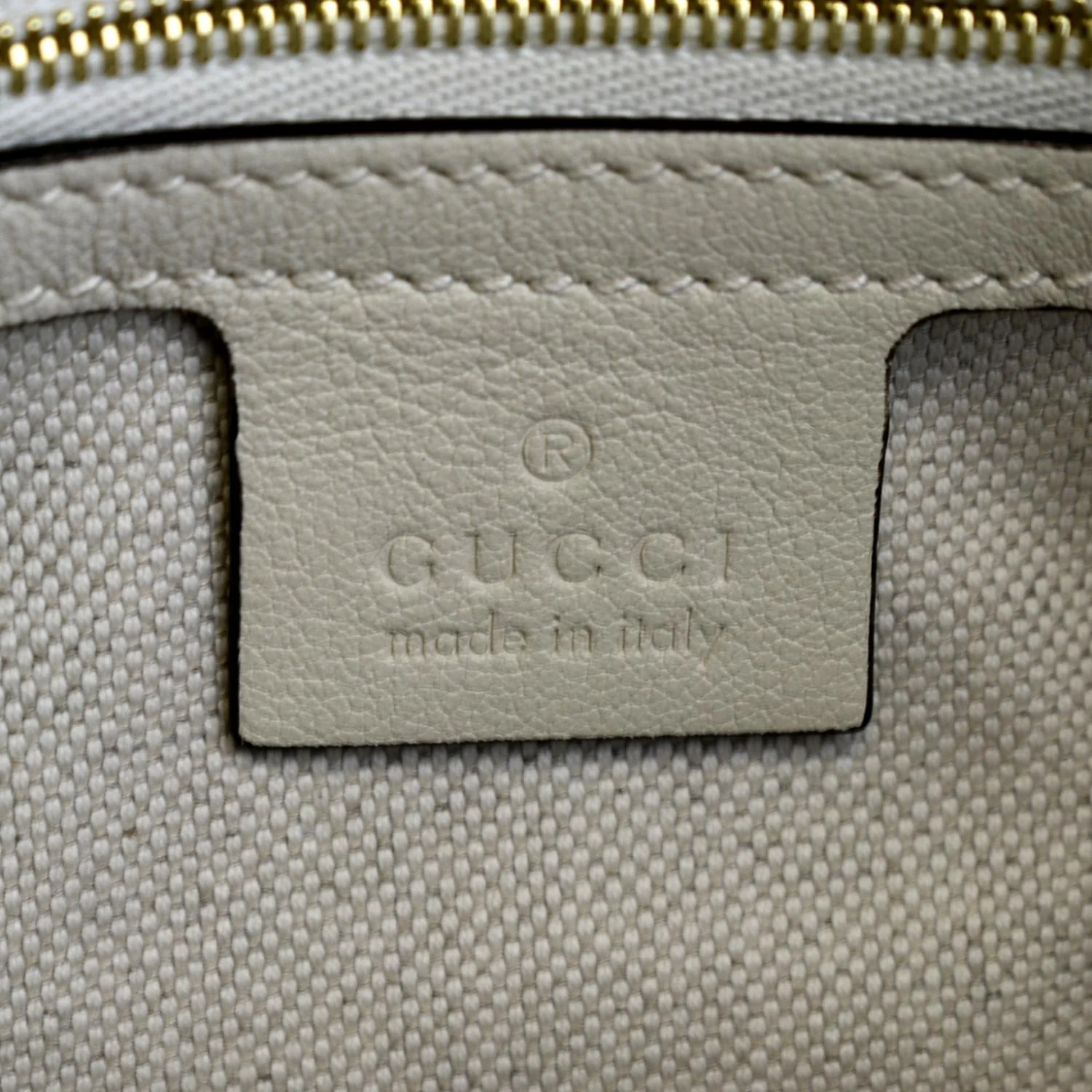 GUCCI GG Star Leather Crossbody Bag Beige 675776 - Image 11