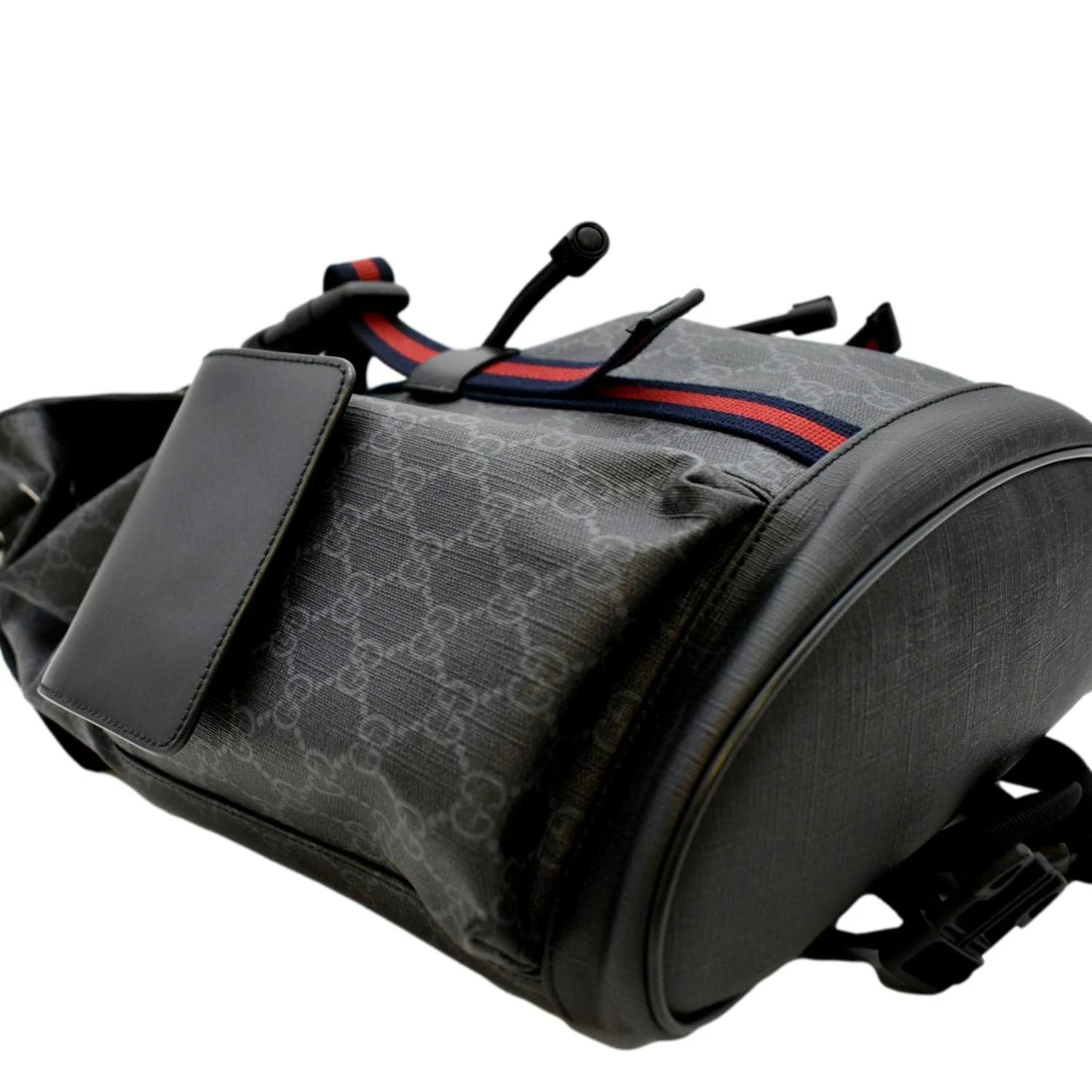 GUCCI GG Supreme Canvas Backpack Black 495563 - Image 8