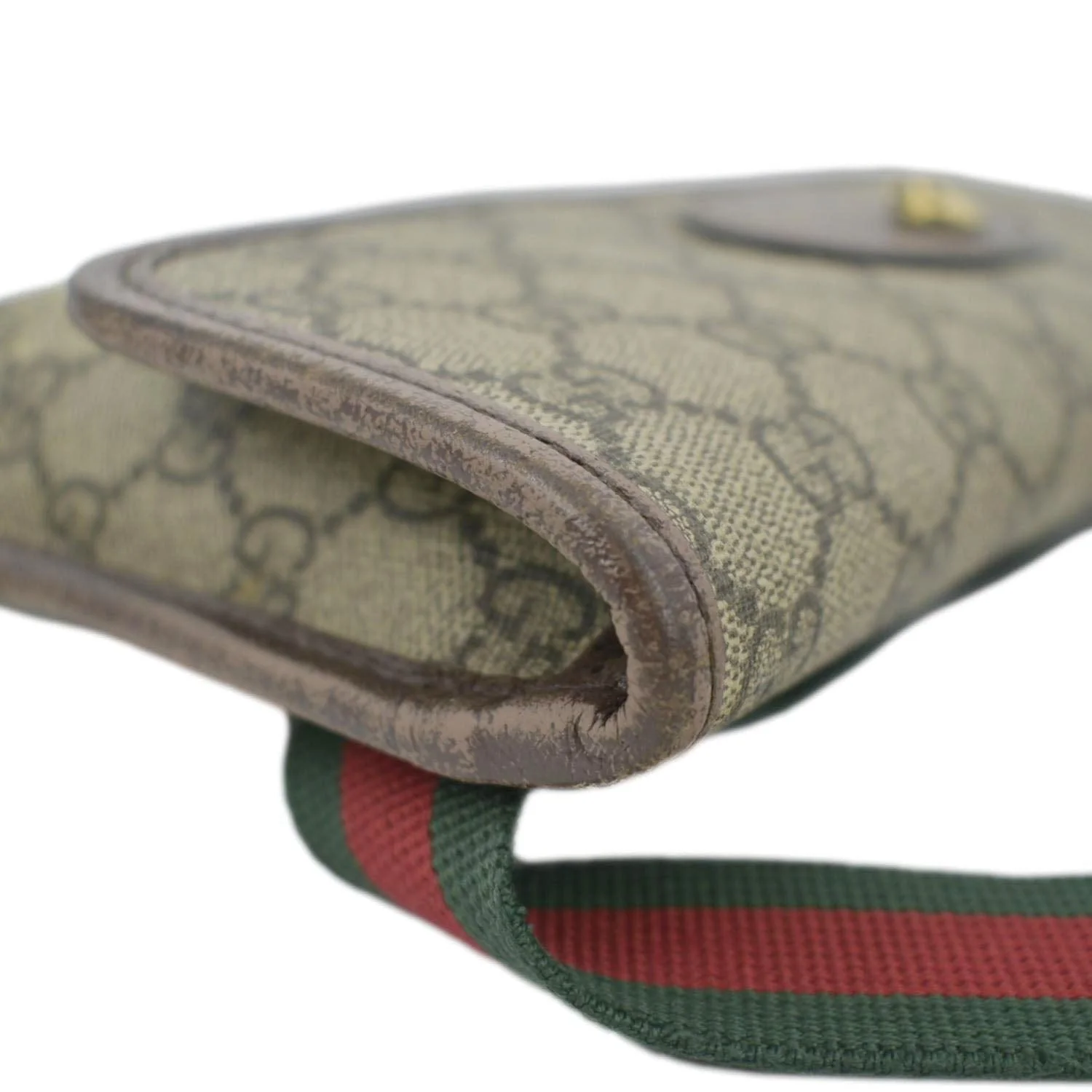 GUCCI Neo Vintage GG Monogram Canvas Belt Bag Beige 493930 - Image 4