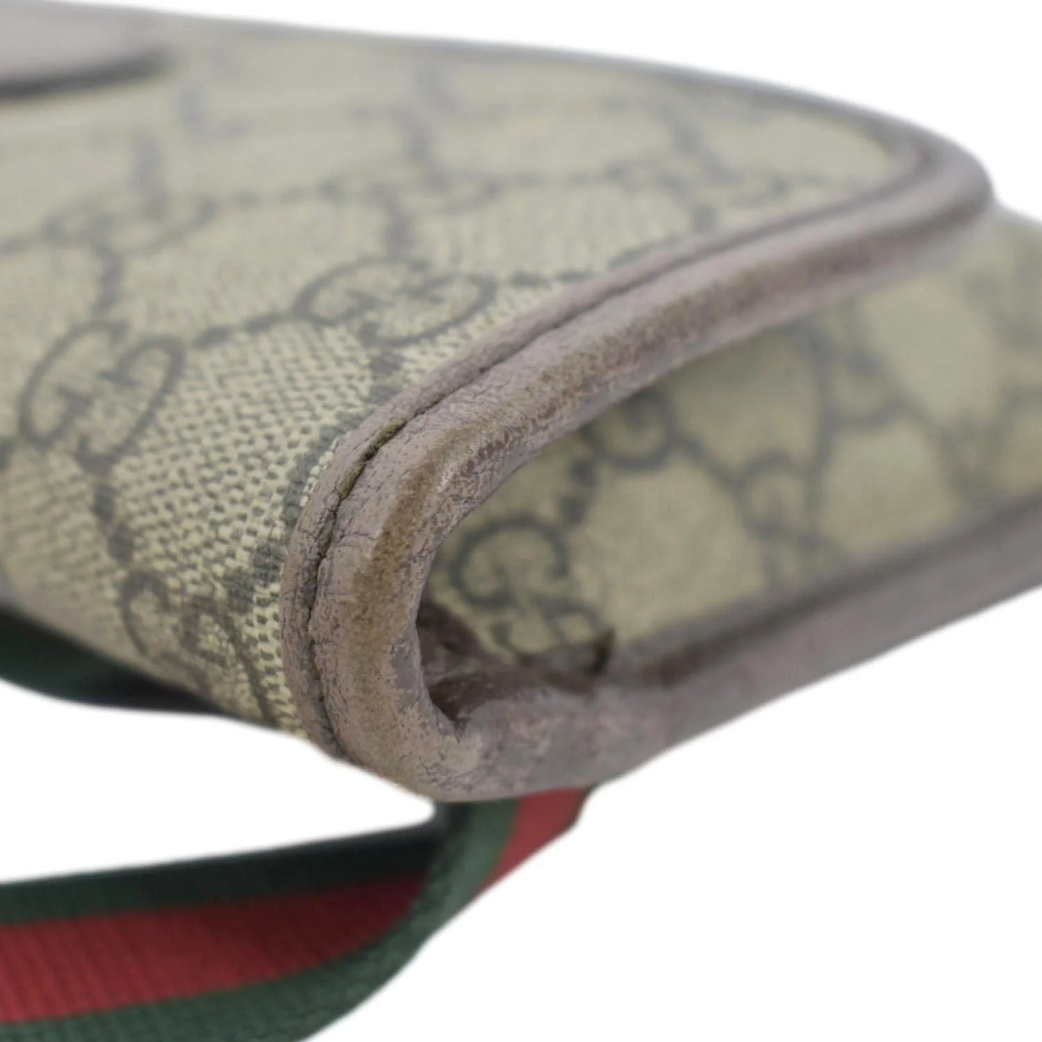 GUCCI Neo Vintage GG Monogram Canvas Belt Bag Beige 493930 - Image 5
