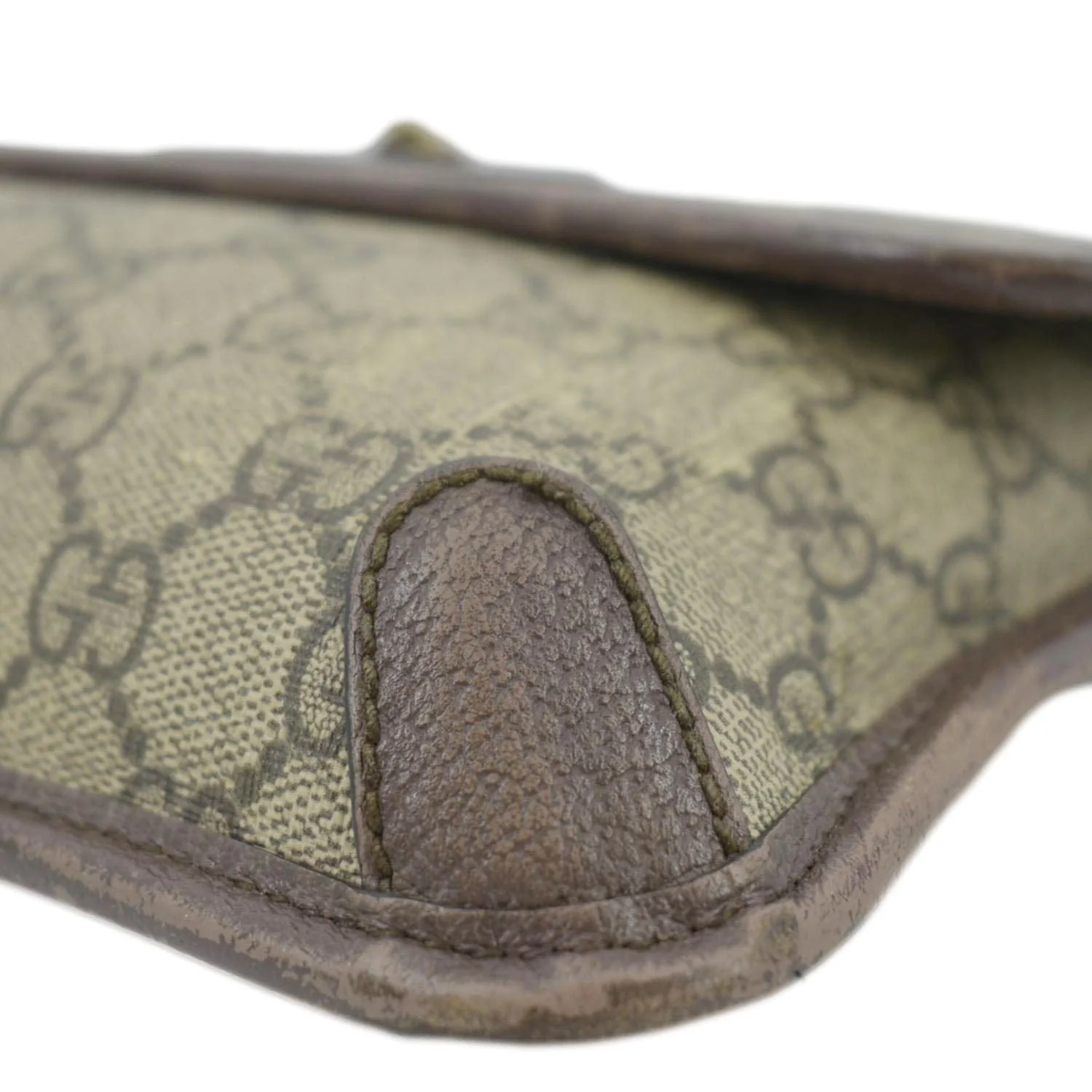 GUCCI Neo Vintage GG Monogram Canvas Belt Bag Beige 493930 - Image 7