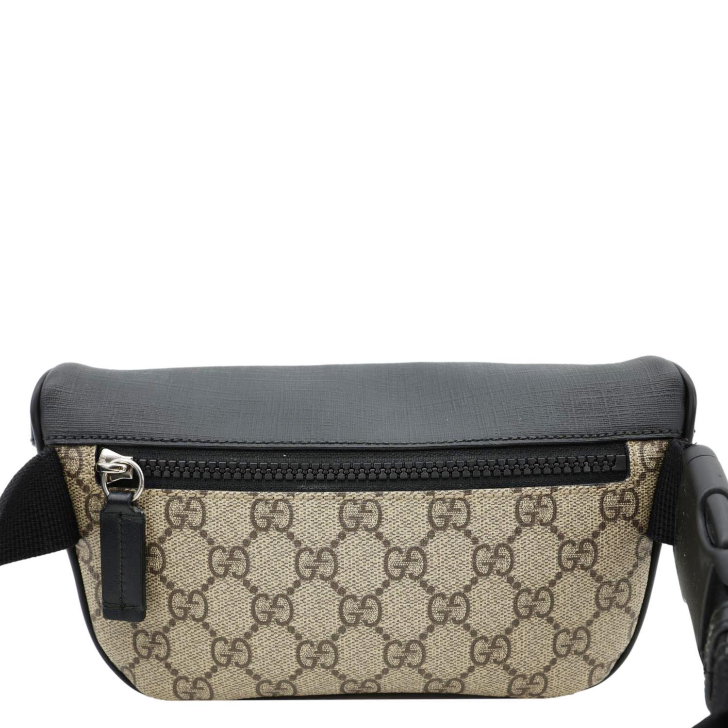GUCCI GG Supreme Canvas Belt Bag Black 450946 - Image 3