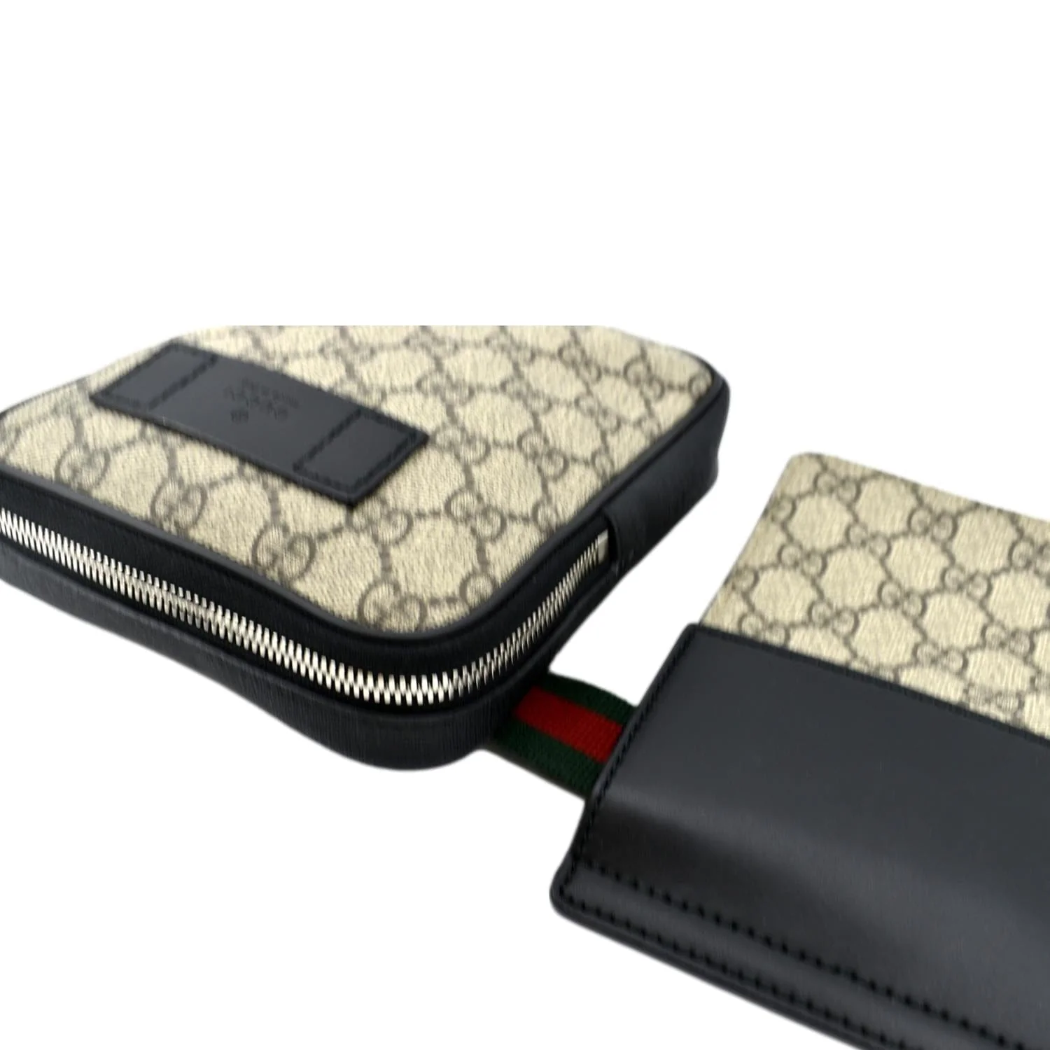 GUCCI GG Supreme Canvas Belt Bag Beige 450956 - Image 6