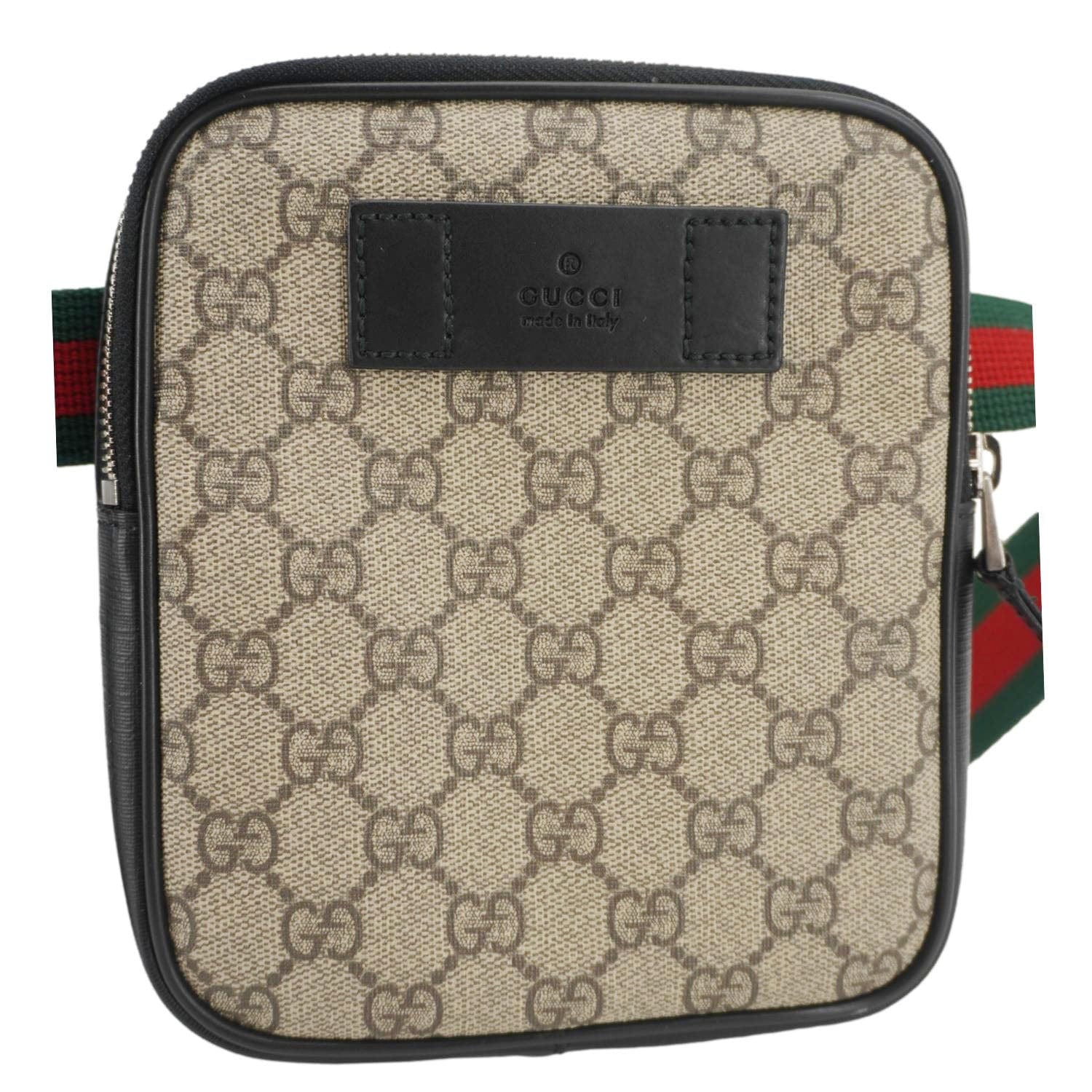 GUCCI GG Supreme Canvas Belt Bag Beige 450956 - Image 4