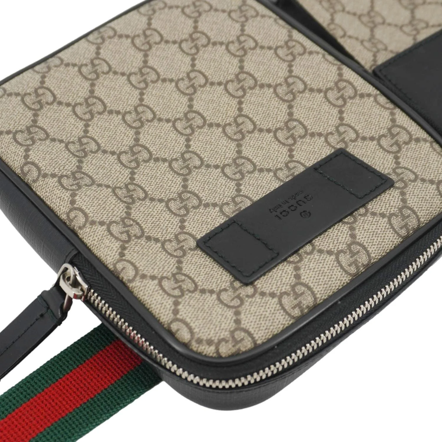 GUCCI GG Supreme Canvas Belt Bag Beige 450956 - Image 7