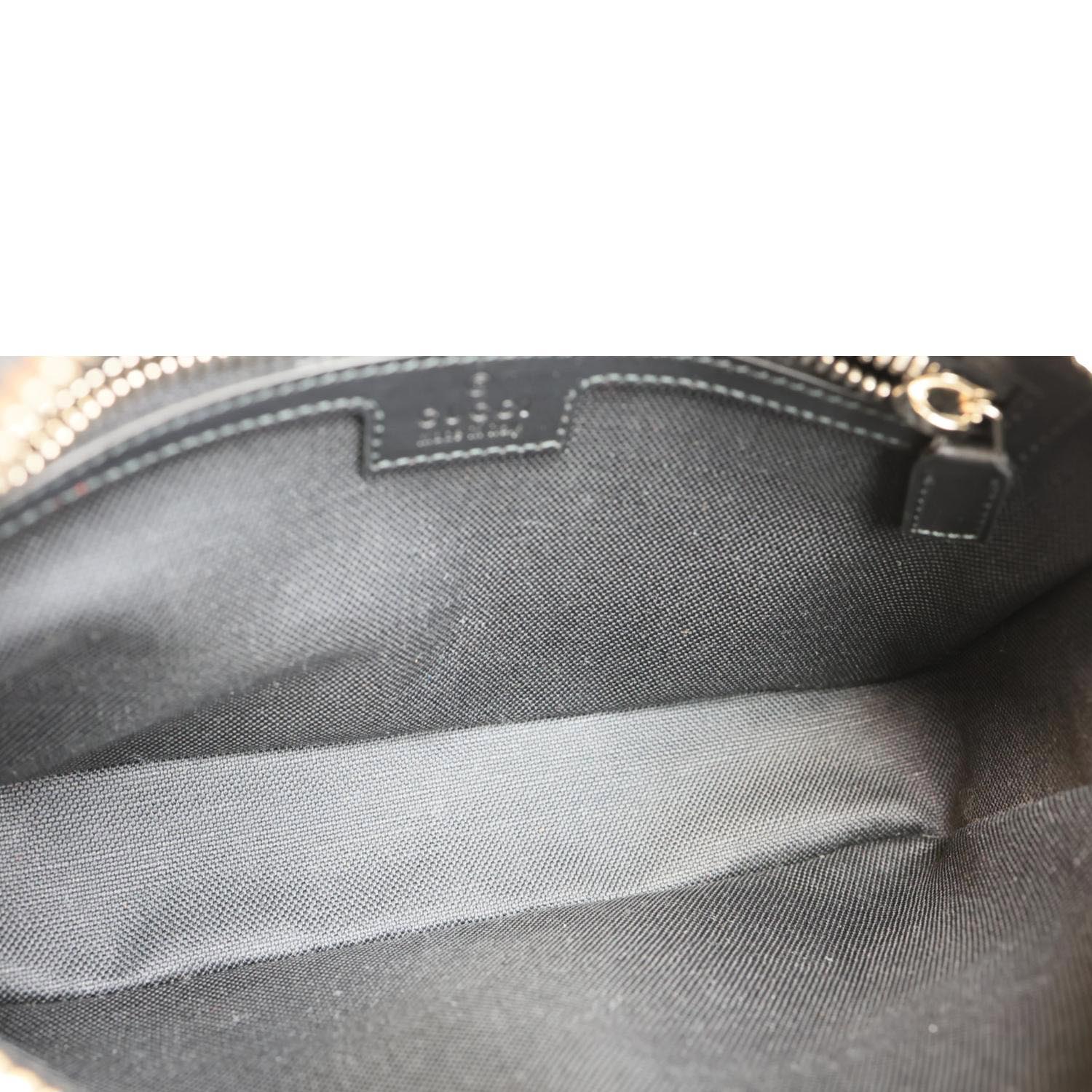 GUCCI GG Supreme Canvas Bumbag Black 792094 - Image 11