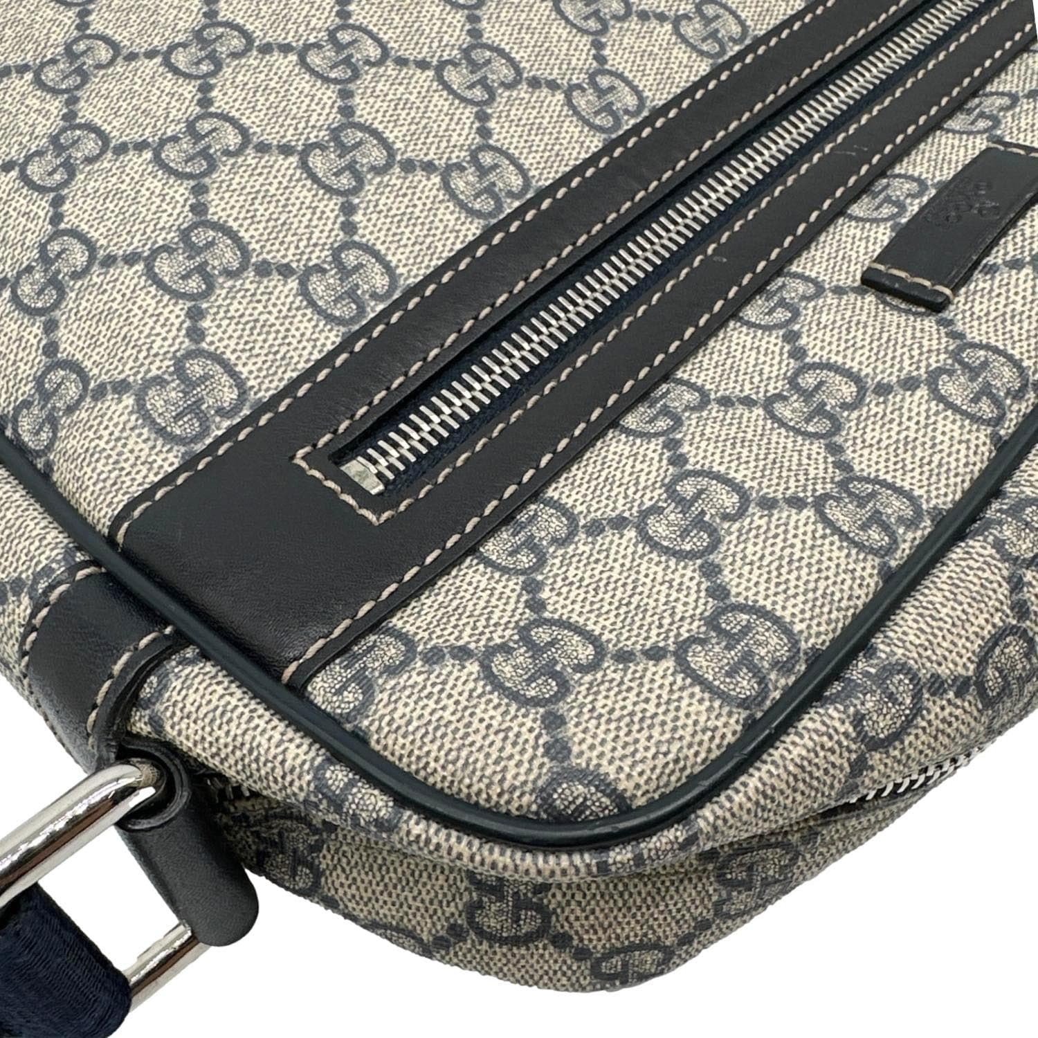 GUCCI GG Supreme Canvas Messenger Bag Beige 201448 - Image 6