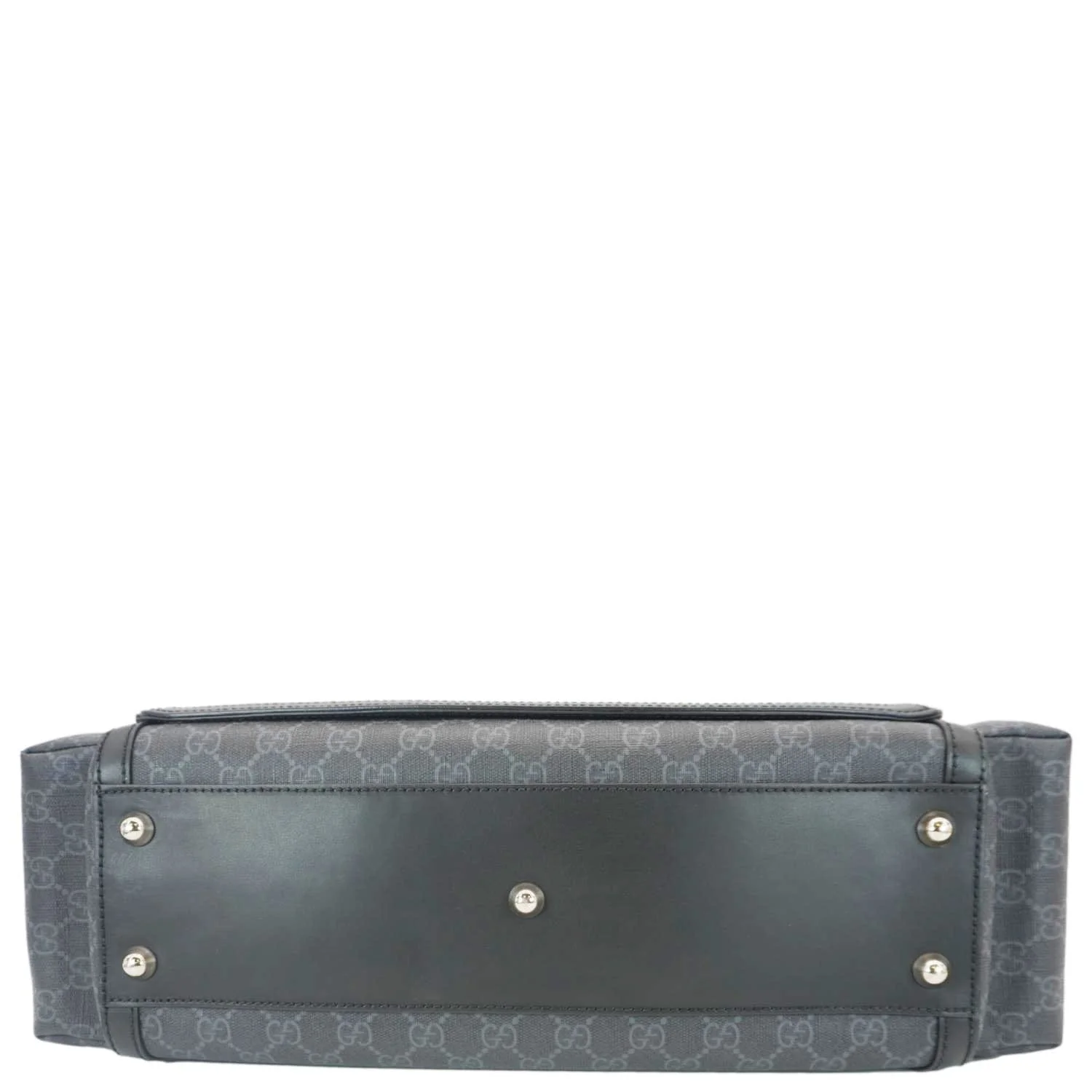 GUCCI Diaper GG Supreme Canvas Messenger Bag Black 495909 - Image 9