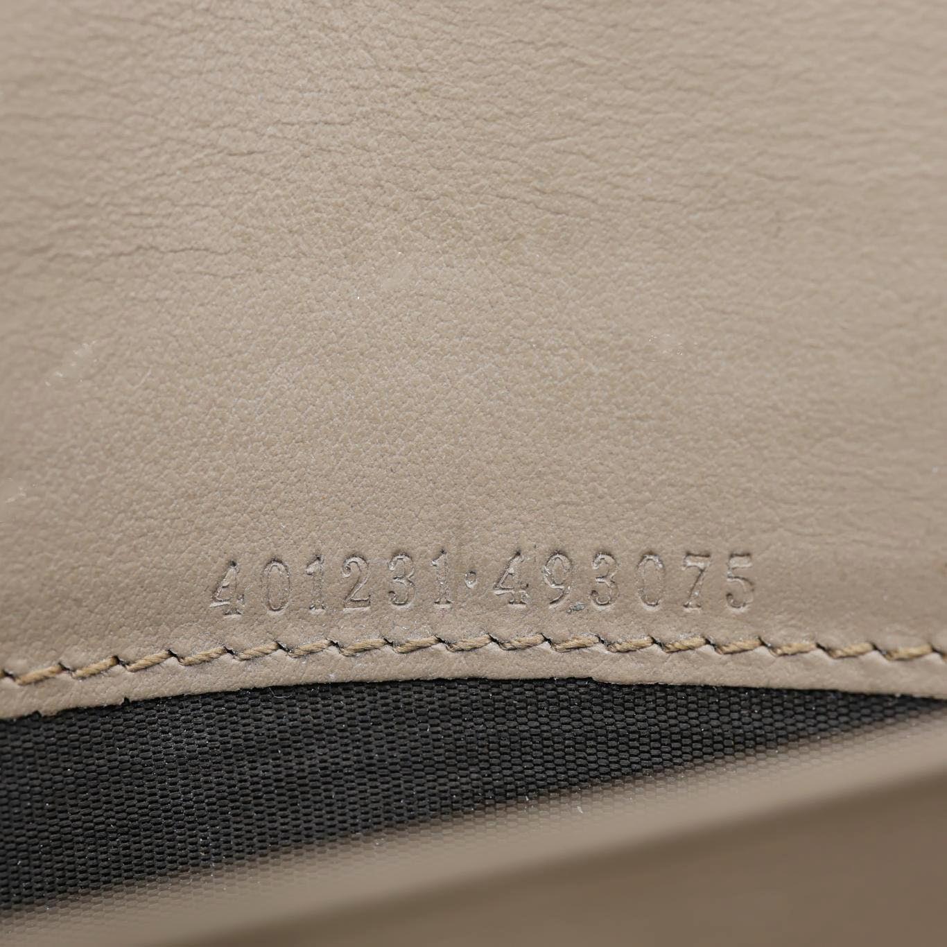 GUCCI Dionysus GG Supreme Canvas Chain Wallet Crossbody Bag Beige 401231 - Image 17