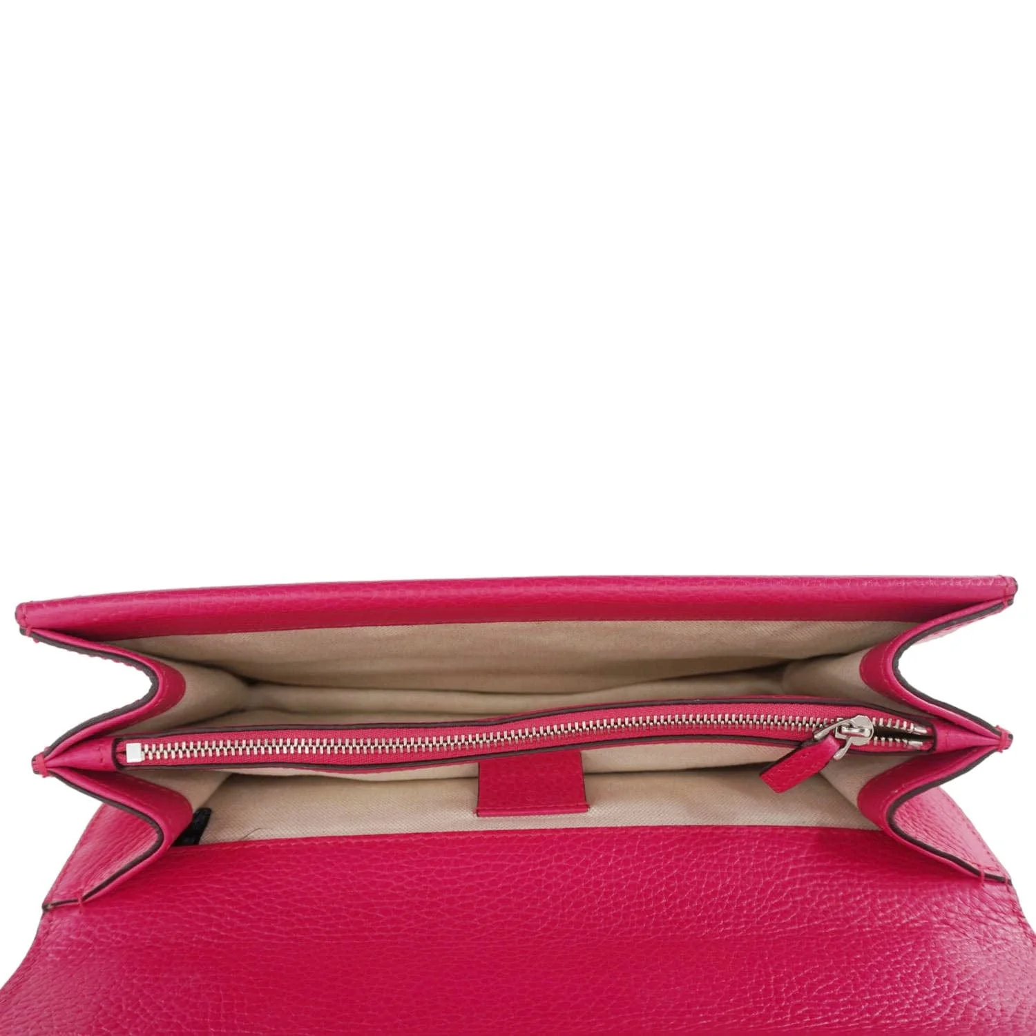 GUCCI Dionysus Small Calfskin Leather Crossbody Bag Pink 400249 - Image 11