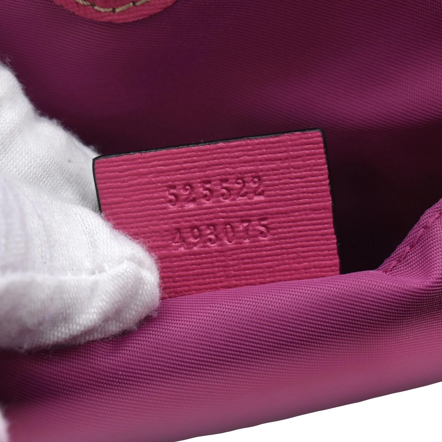 GUCCI Kids Bat Canvas Tote Bag Pink 525522 - Image 13