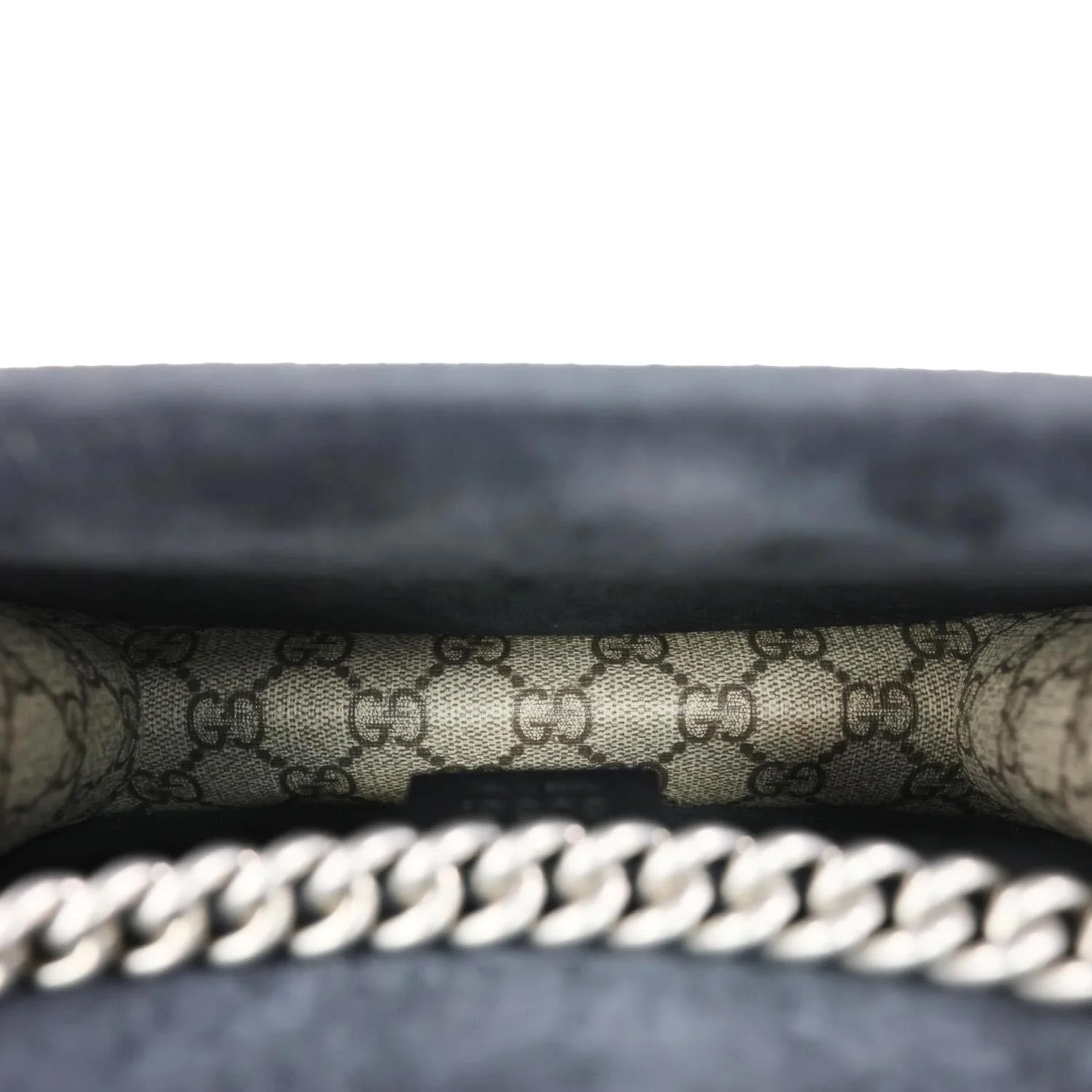 GUCCI Dionysus Mini GG Supreme Canvas Crossbody Bag Beige 421970 - Image 12