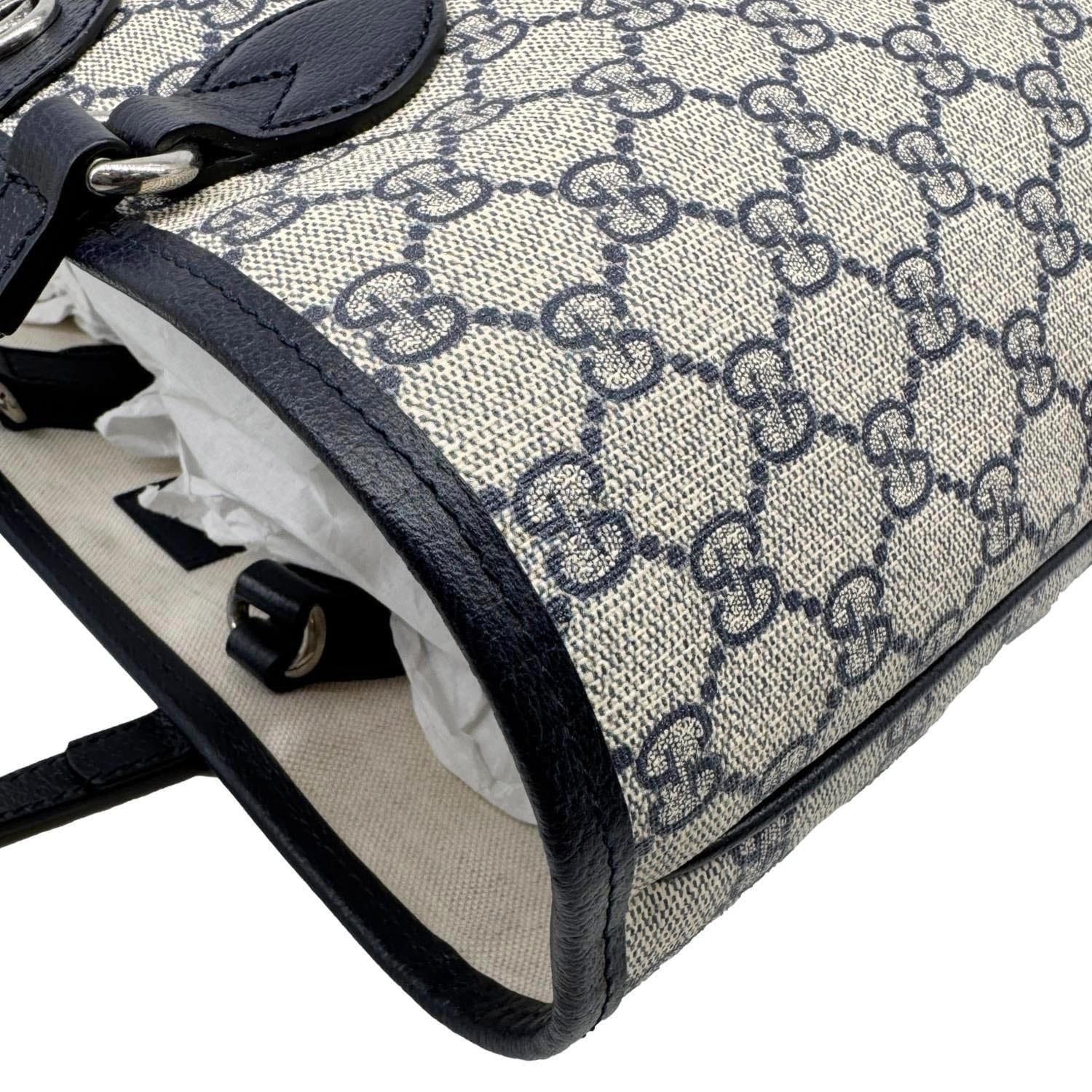 GUCCI Ophidia Medium GG Supreme Canvas Tote Beige 765043 - Image 9