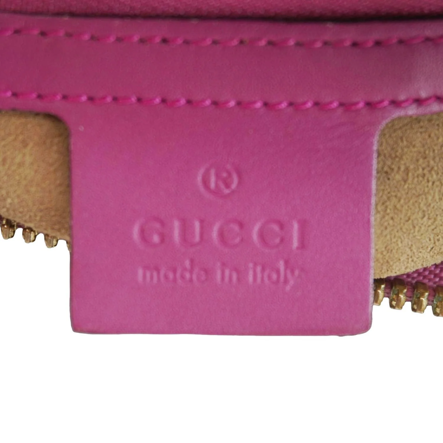 GUCCI GG Small Supreme Canvas Top Zip Crossbody Bag Pink 409534 - Image 13