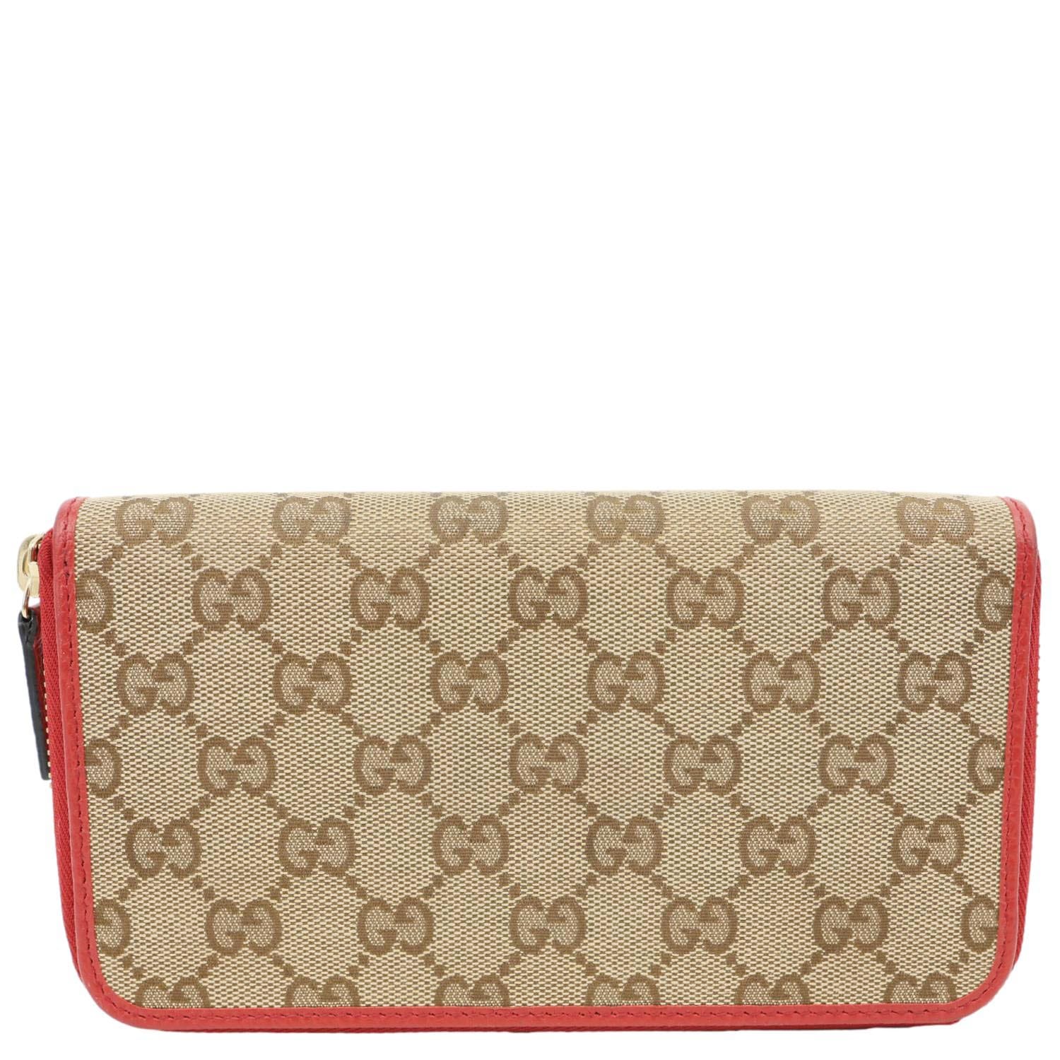GUCCI GG Monogram Canvas Zippy Wallet Beige 363423 - Image 3