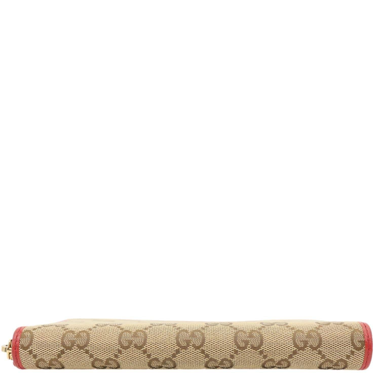 GUCCI GG Monogram Canvas Zippy Wallet Beige 363423 - Image 4