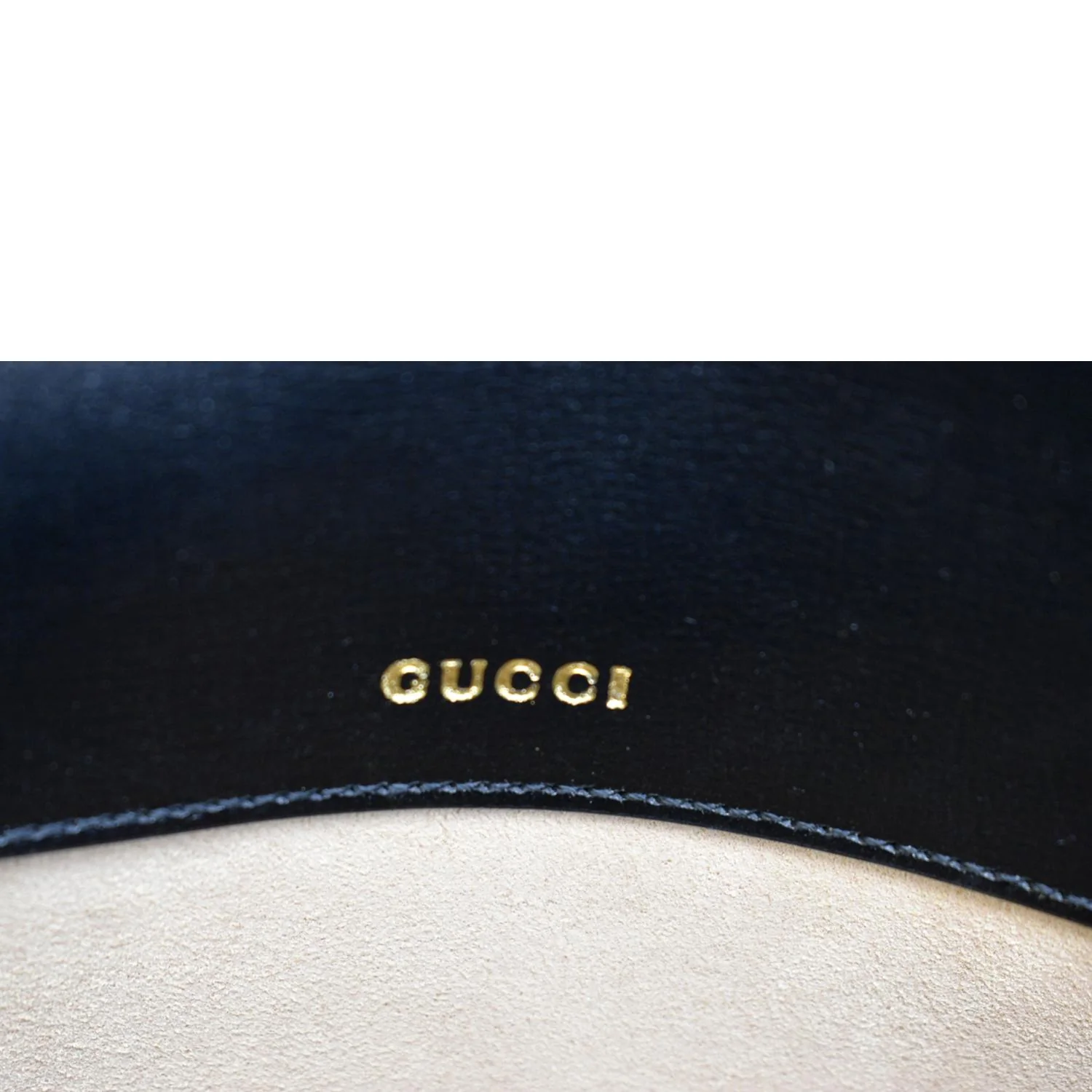 GUCCI Horsebit 1955 Small Leather Shoulder Bag Black 602204 - Image 12