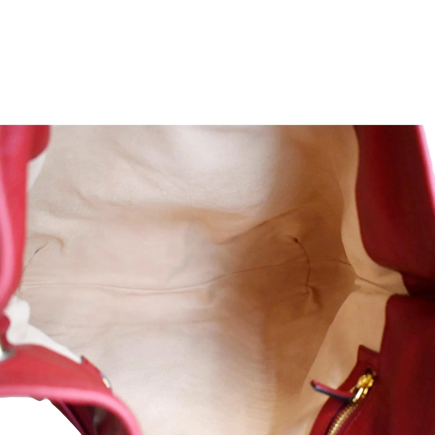 GUCCI Horsebit 1955 Leather Messenger Bag Red 602089 - Image 10