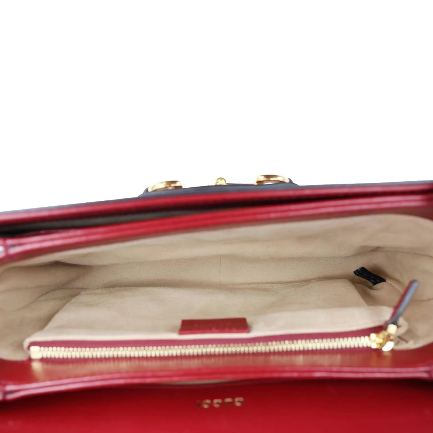 GUCCI Horsebit 1955 GG Supreme Canvas Shoulder Bag Beige 602204 - Image 11