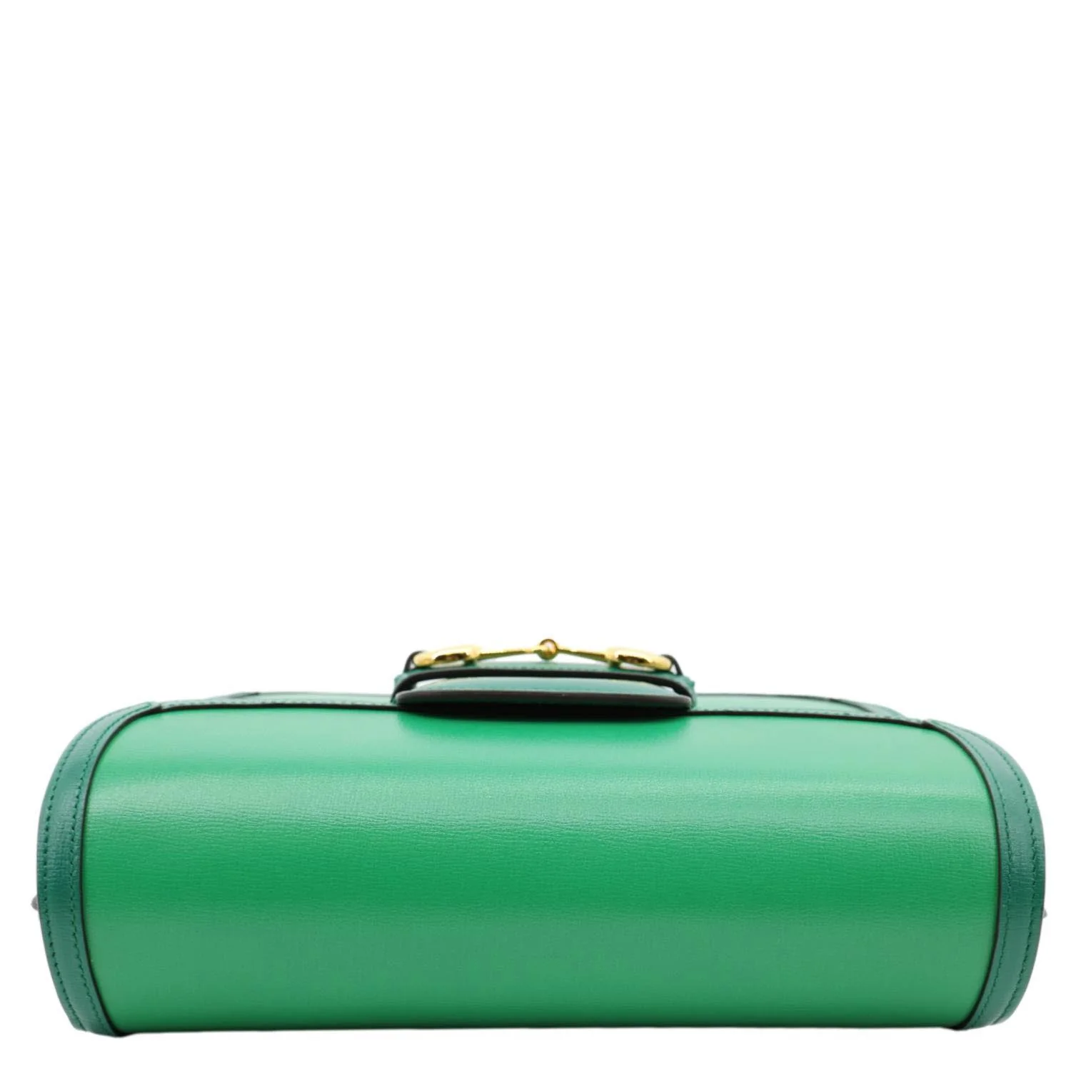GUCCI Horsebit 1955 Small Leather Shoulder Bag Green 602204 - Image 5