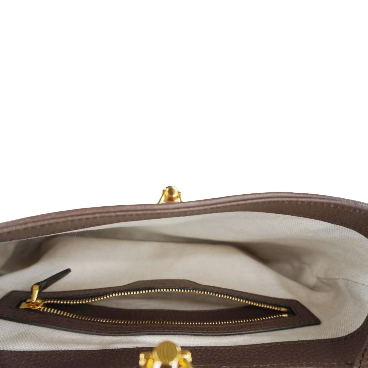 GUCCI Jackie 1961 Small GG Supreme Canvas Shoulder Bag Beige 678843 - Image 12