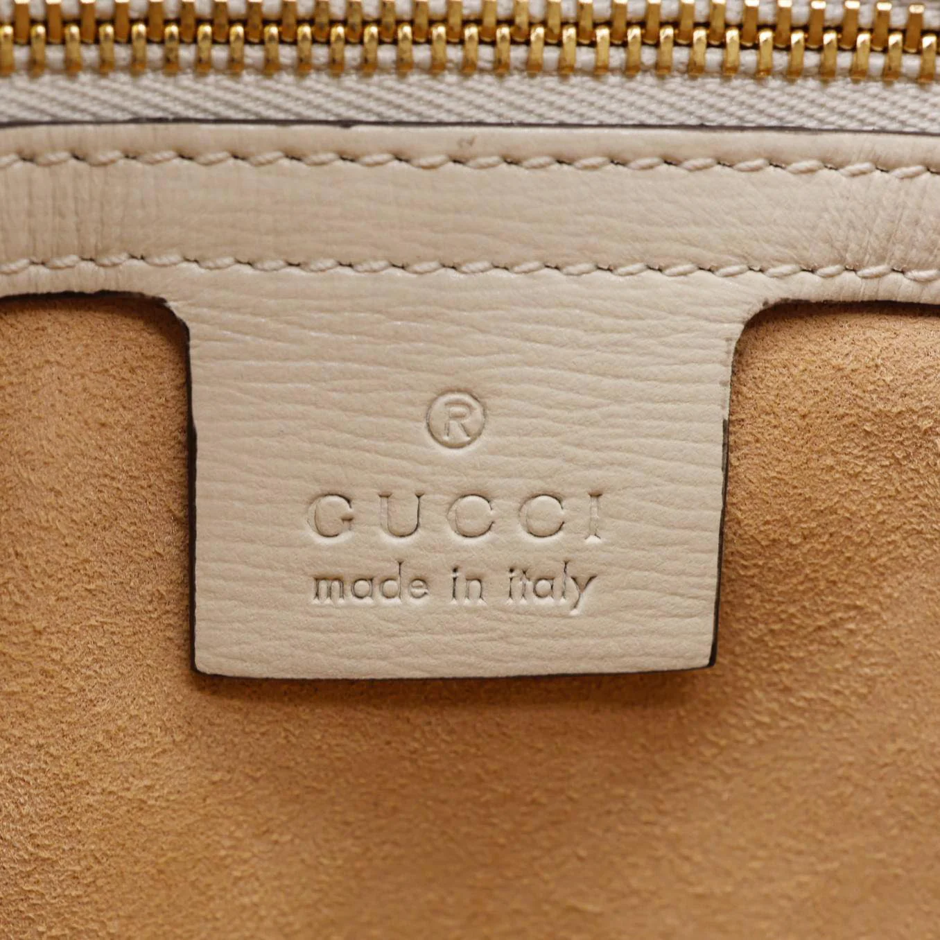 GUCCI Jackie 1961 Medium GG Supreme Canvas Hobo Bag White 636706 - Image 12
