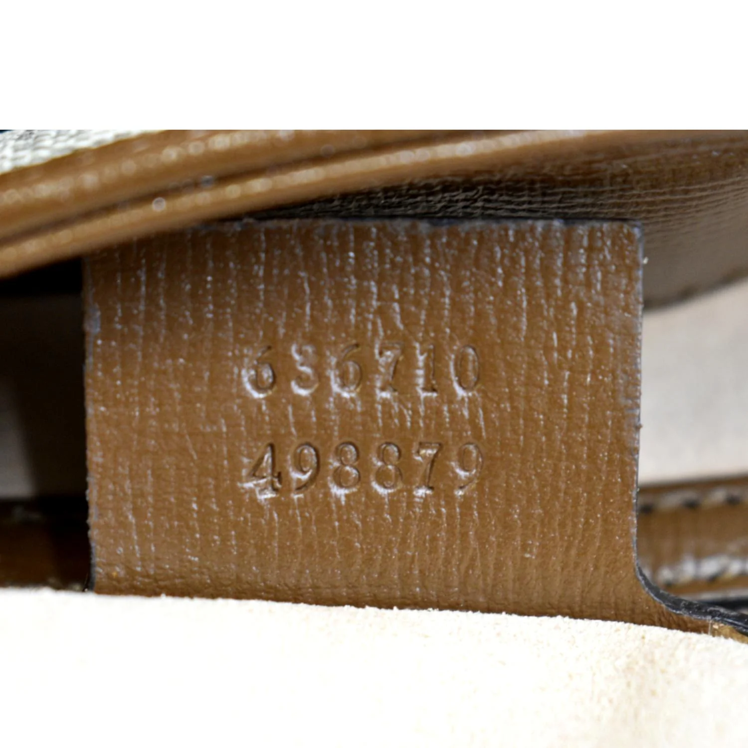 GUCCI Jackie 1961 Medium GG Monogram Canvas Crossbody Bag Beige 636710 - Image 11