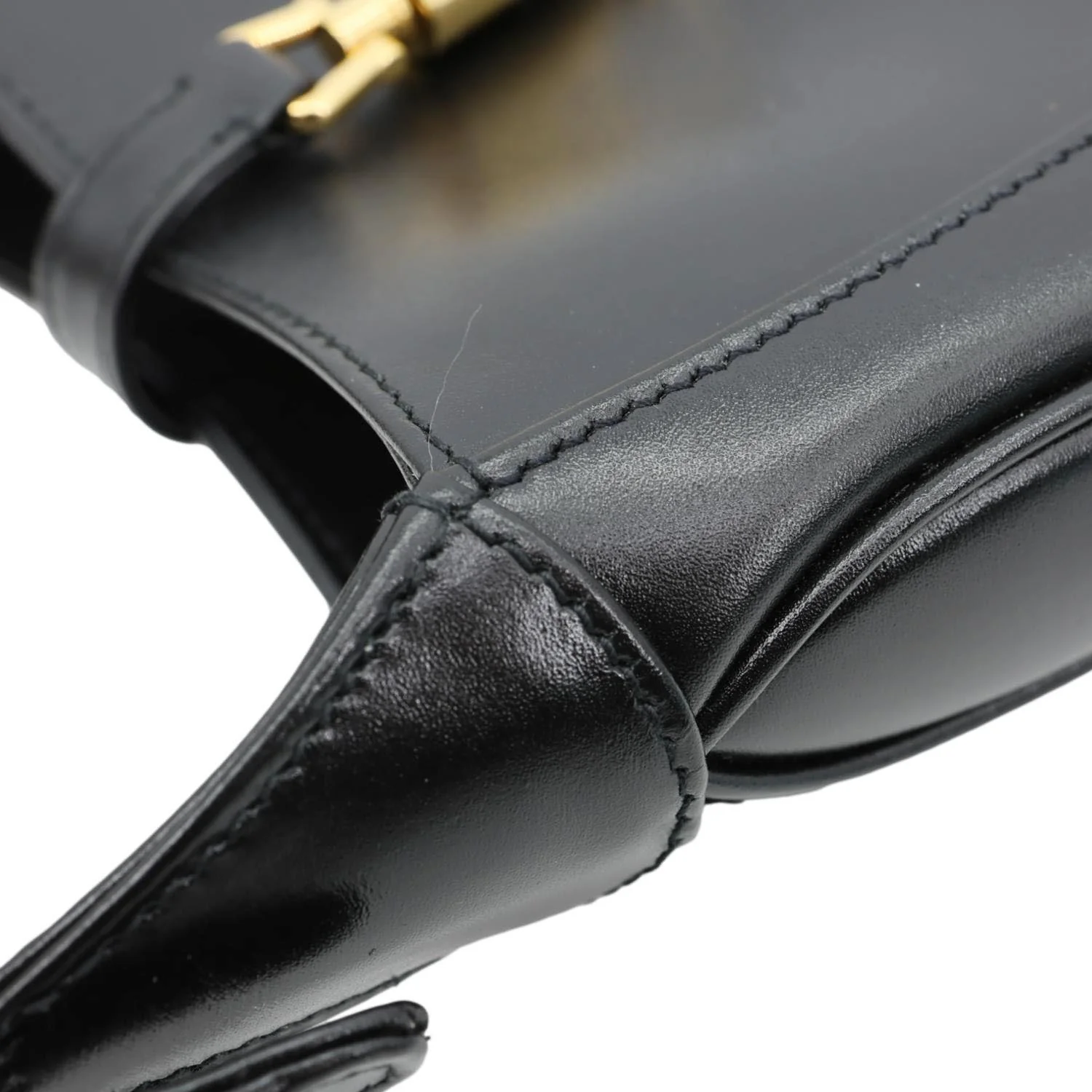 GUCCI Jackie Mini 1961 Leather Shoulder Bag Black 637091 - Image 7