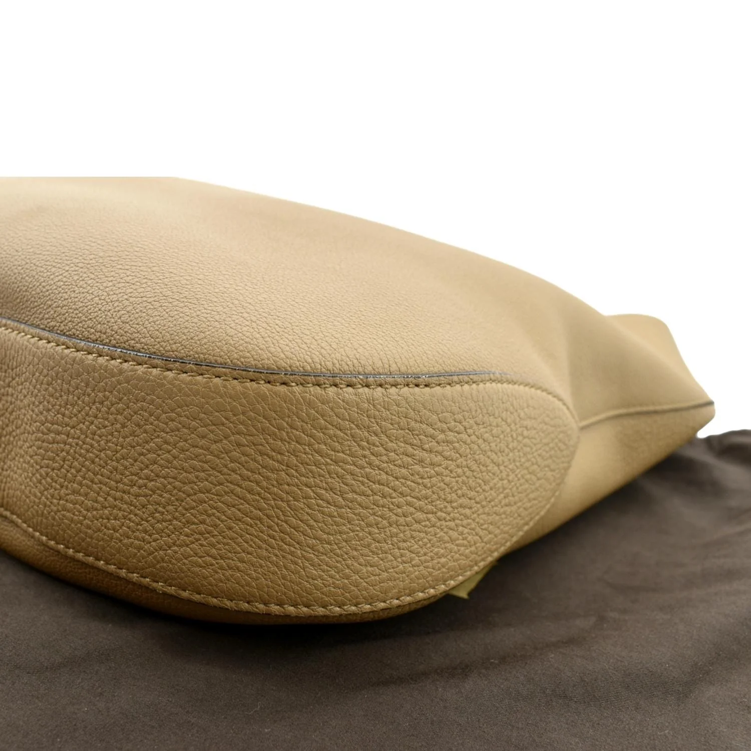 GUCCI Jackie Soft Leather Hobo Bag Beige 362968 - Image 8