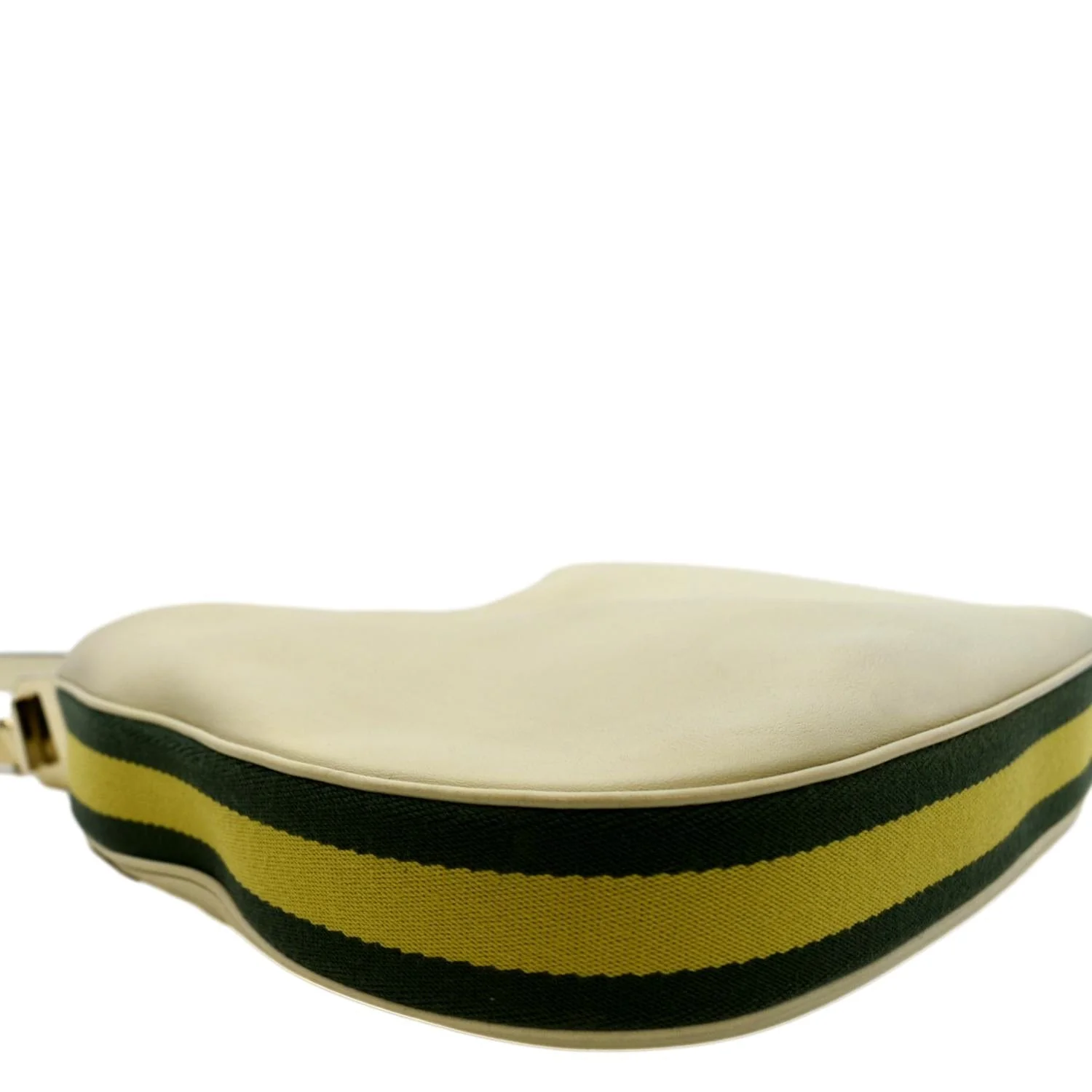 GUCCI Large Attache Leather Shoulder Bag Ivory 702823 - Image 9