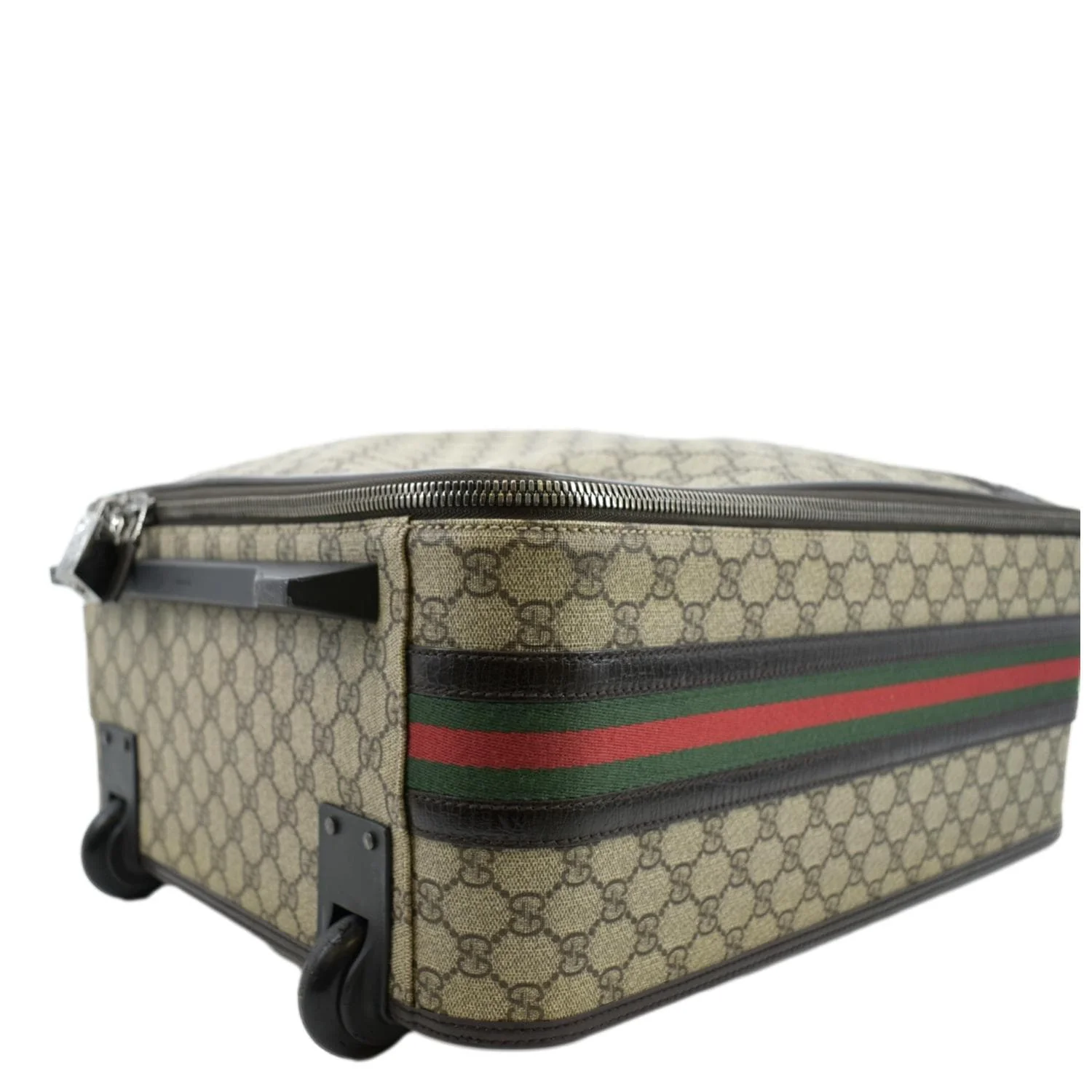 GUCCI GG Supreme Suitcase Travel Bag Beige 131170 - Image 7