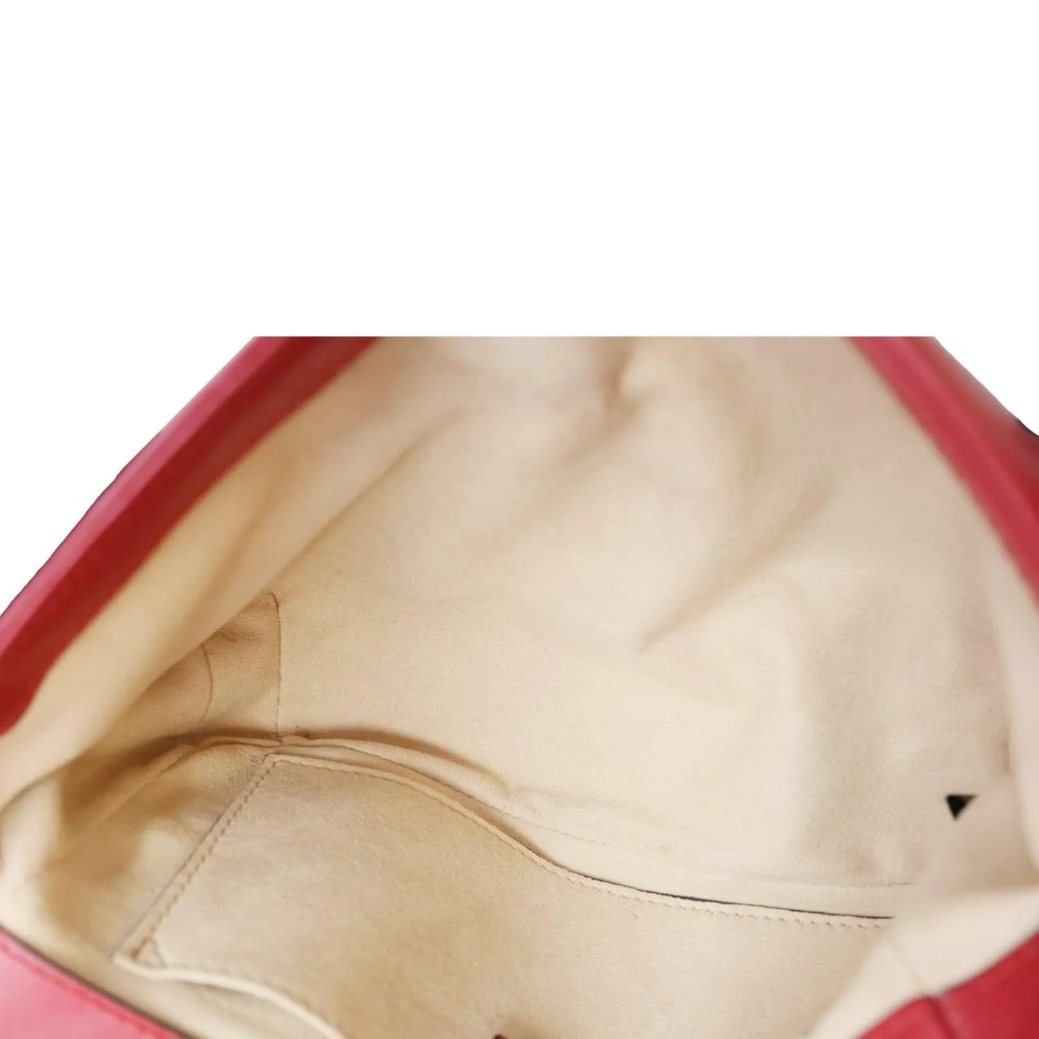 GUCCI Marmont Small Matelasse Leather Crossbody Bag Red 446744 - Image 10