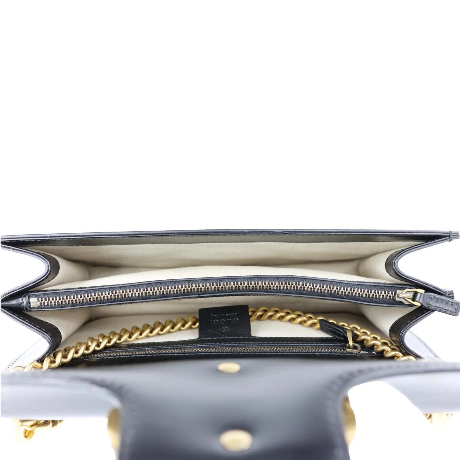 GUCCI Marmont Heart Patchwork Leather Chain Shoulder Bag Red 431777 - Image 12