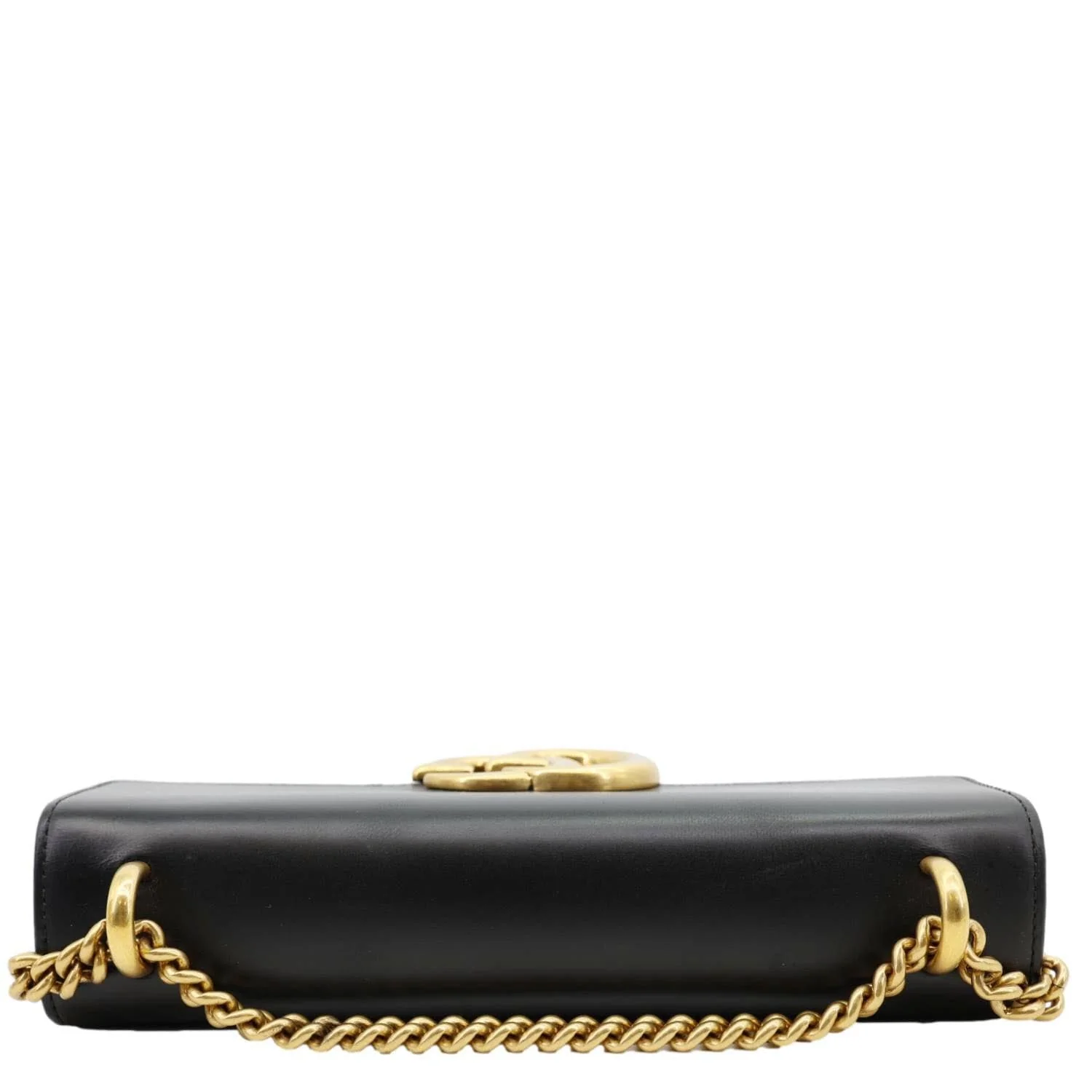 GUCCI Marmont Heart Patchwork Leather Chain Shoulder Bag Red 431777 - Image 5