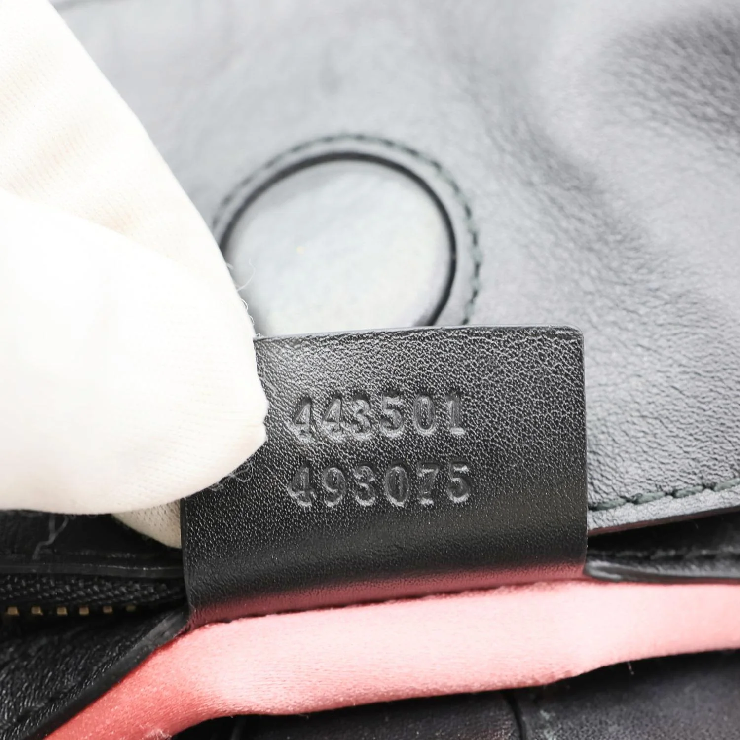 GUCCI GG Marmont Quilted Leather Chain Tote Bag Black 443501 - Image 14