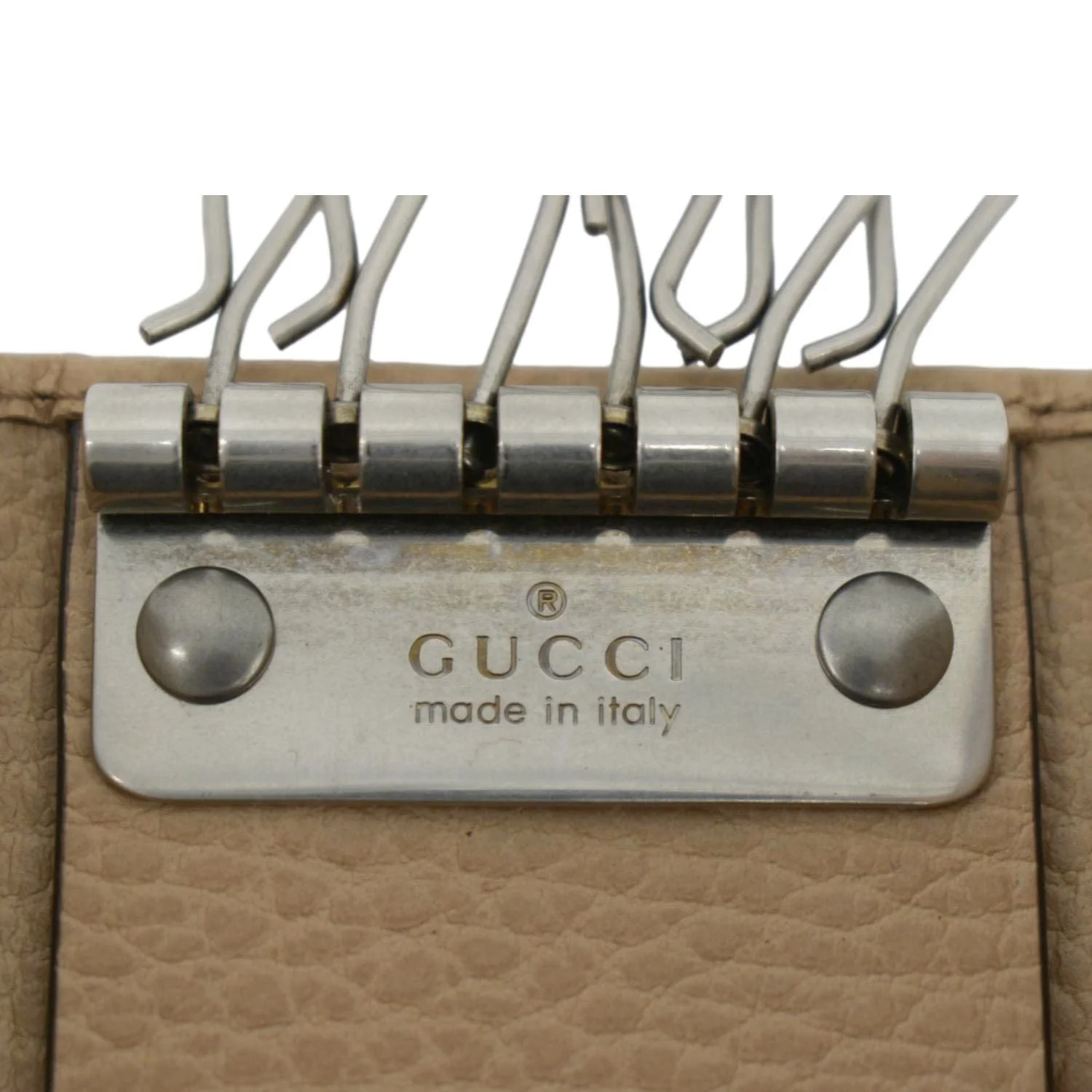 GUCCI Marmont Leather Key Case Light Brown 456118 - Image 12