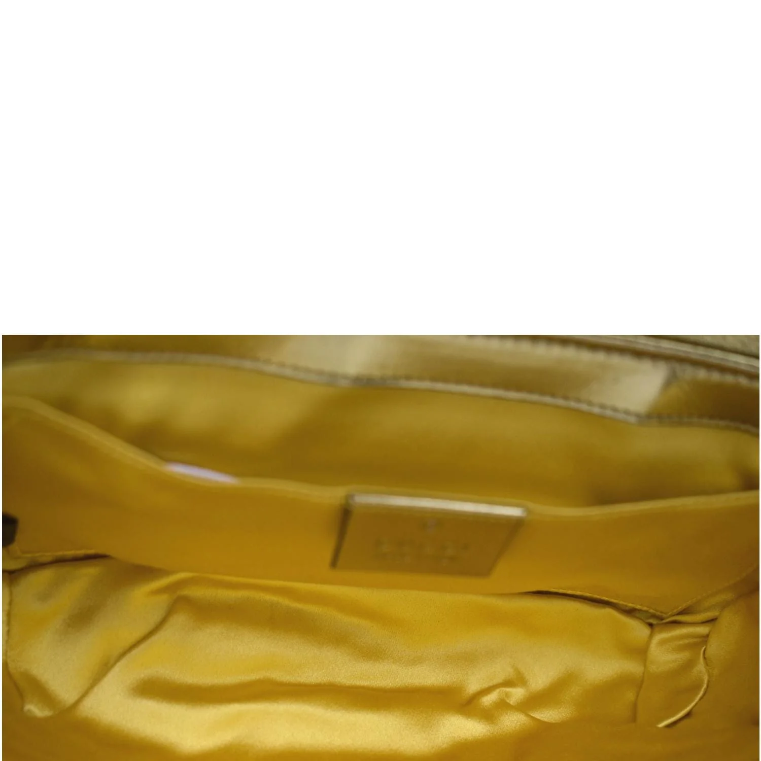 GUCCI GG Mini Marmont Sequin Shoulder Bag Gold 446744 - Image 10