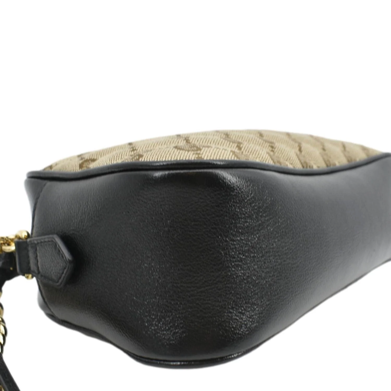 GUCCI Marmont Small Monogram Canvas Crossbody Camera Bag Beige 447632 - Image 9