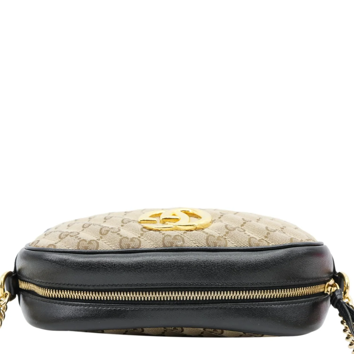 GUCCI Marmont Small Monogram Canvas Camera Crossbody Bag Beige 447632 - Image 5