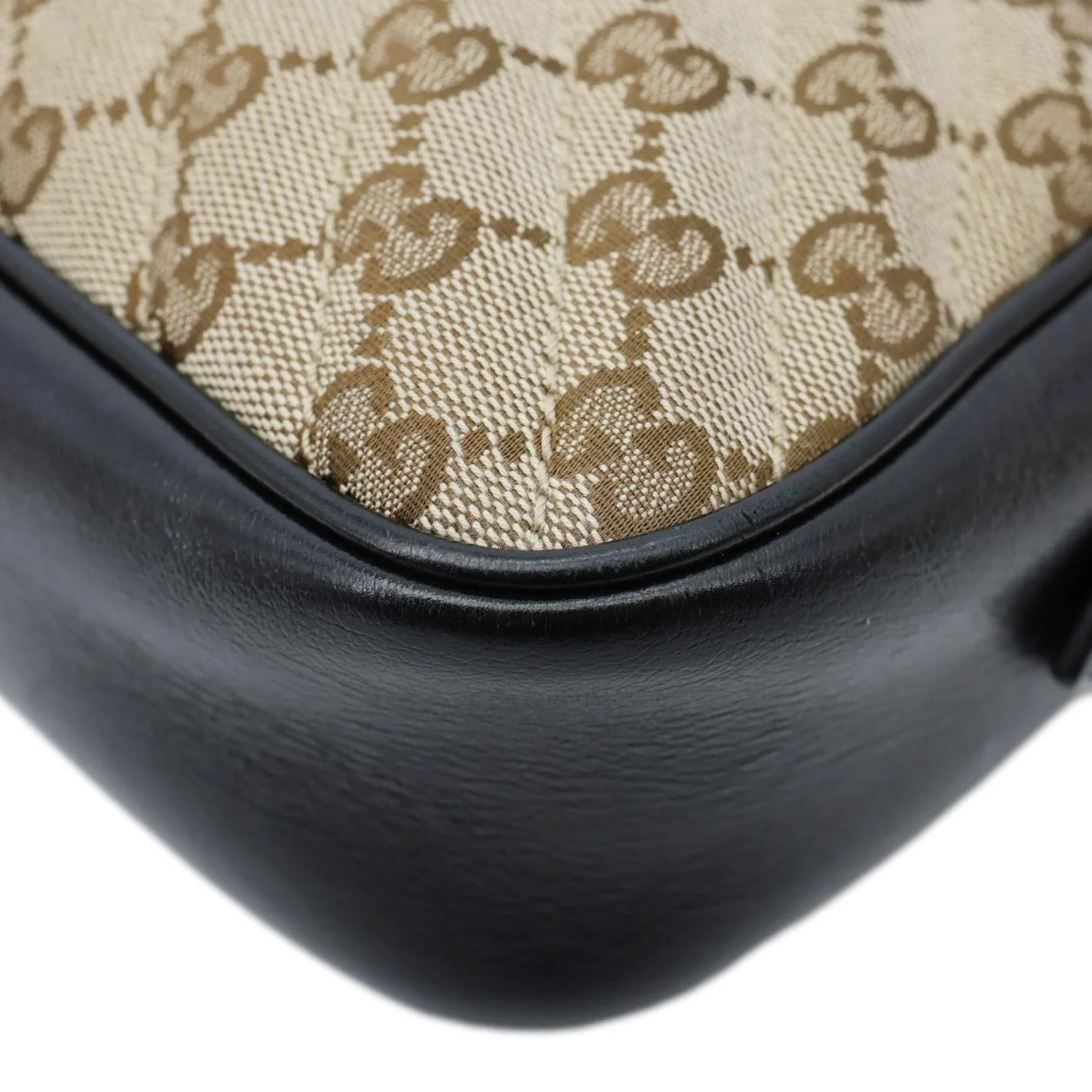 GUCCI Marmont Small Monogram Canvas Camera Crossbody Bag Beige 447632 - Image 9
